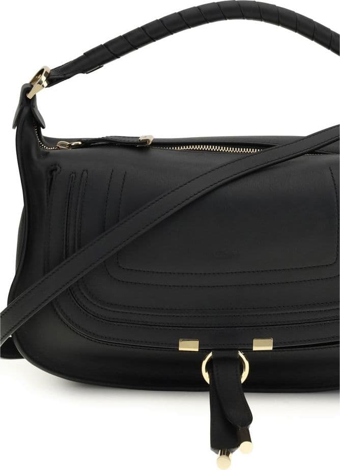 Chloé Black Calf Leather Bos Taurus Shoulder Bag - 4