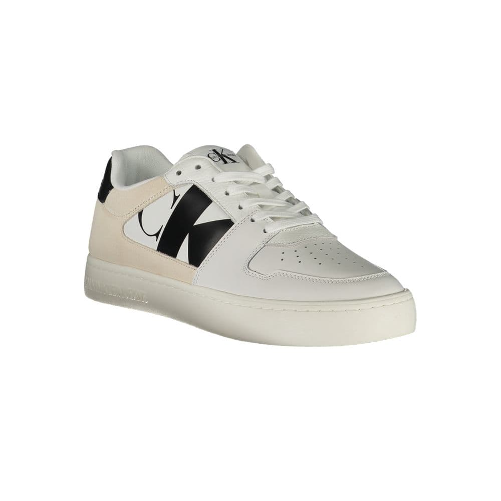 Calvin Klein Bianco Polyurethane Men Sneaker - 2