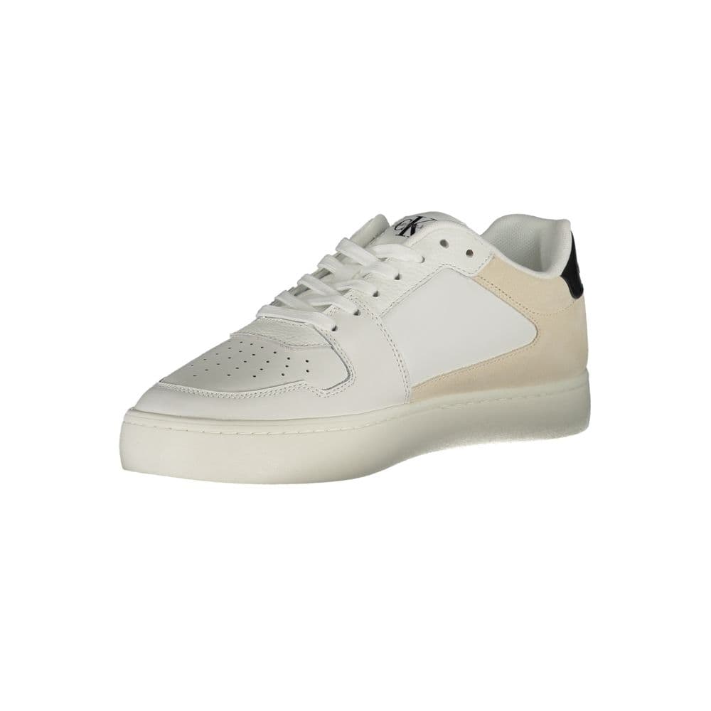 Calvin Klein Bianco Polyurethane Men Sneaker - 3