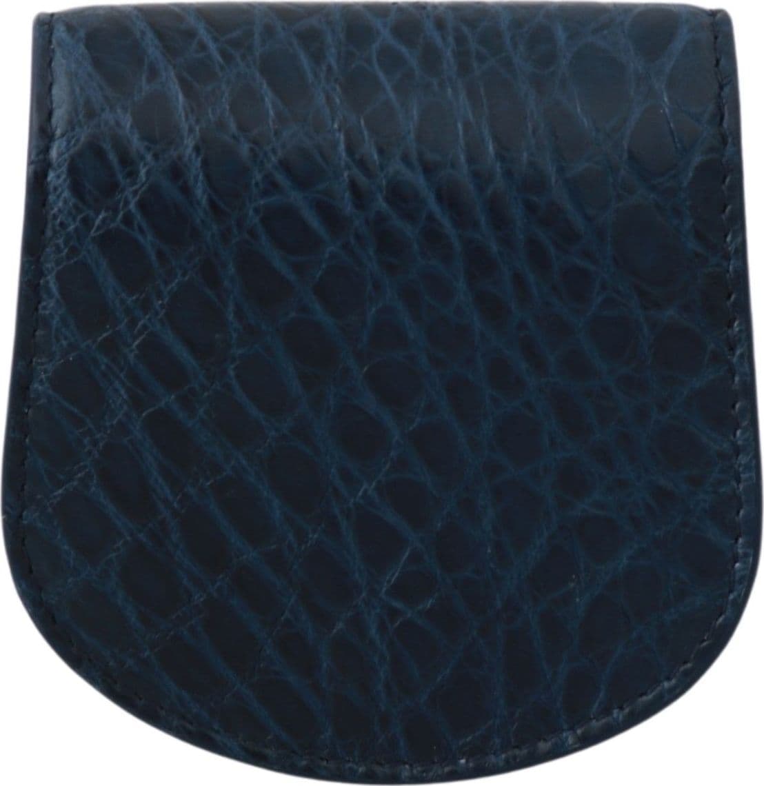 Dolce & Gabbana Blue Holder Pocket Wallet Blue Exotic Skin Condom Case - 2