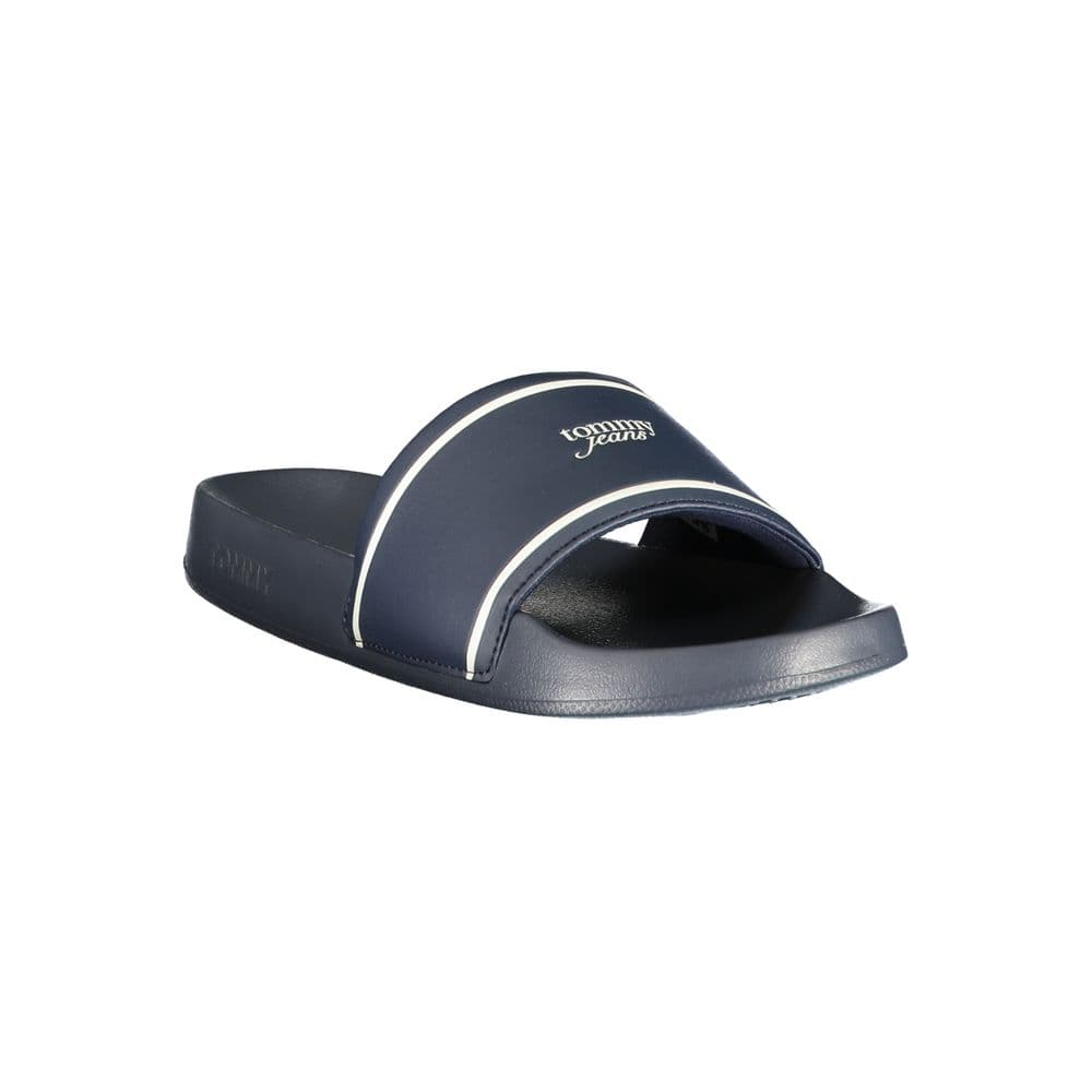 Tommy Hilfiger Blue Polyurethane Women's Slipper - 2