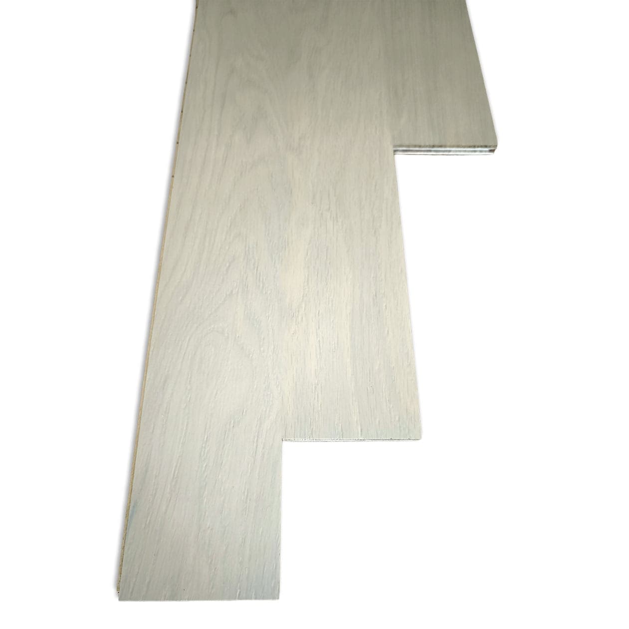 €16,99mq * STOCK GARBELOTTO * Lotto da 12mq di listone Rovere Light Classic spazzolato SBIANCATO SELECT 9x70x700 (3mm nobile) - 5