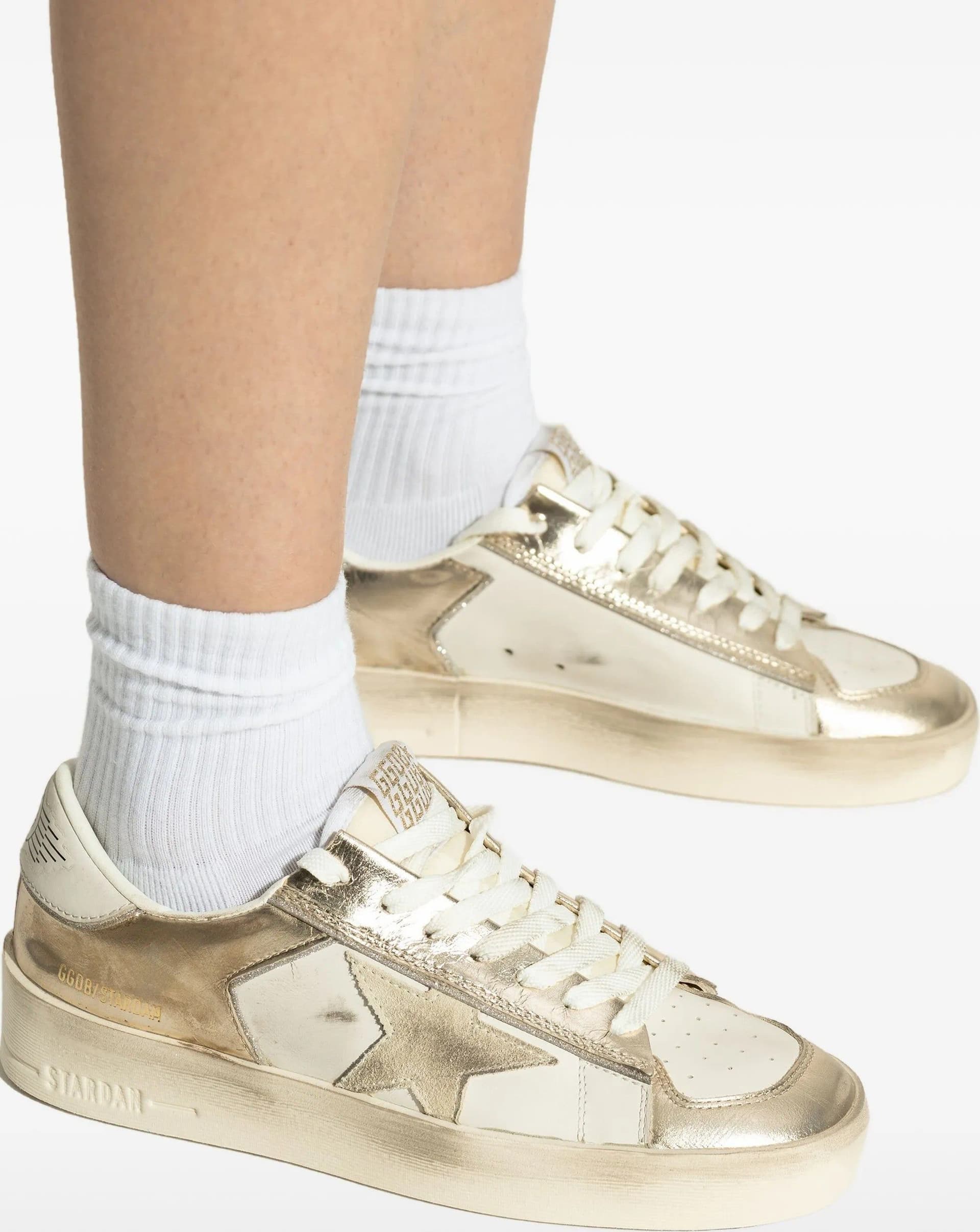Golden Goose  - Sneakers Beige da Donna - 5