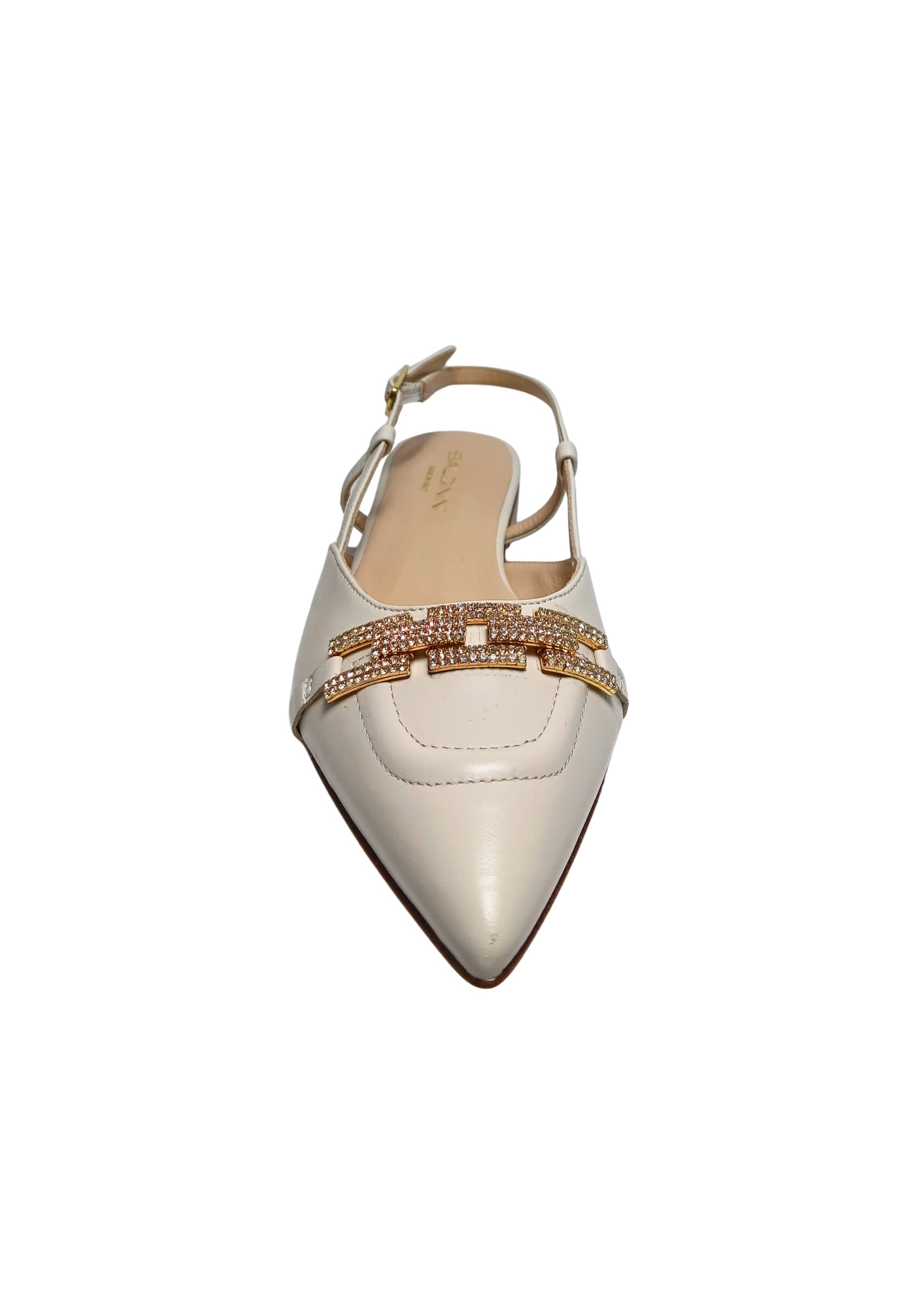 BALDININI SHOES D5F204P1NAPP9002 Baldinini shoes Donna Nappa Bianco Sporco - 2
