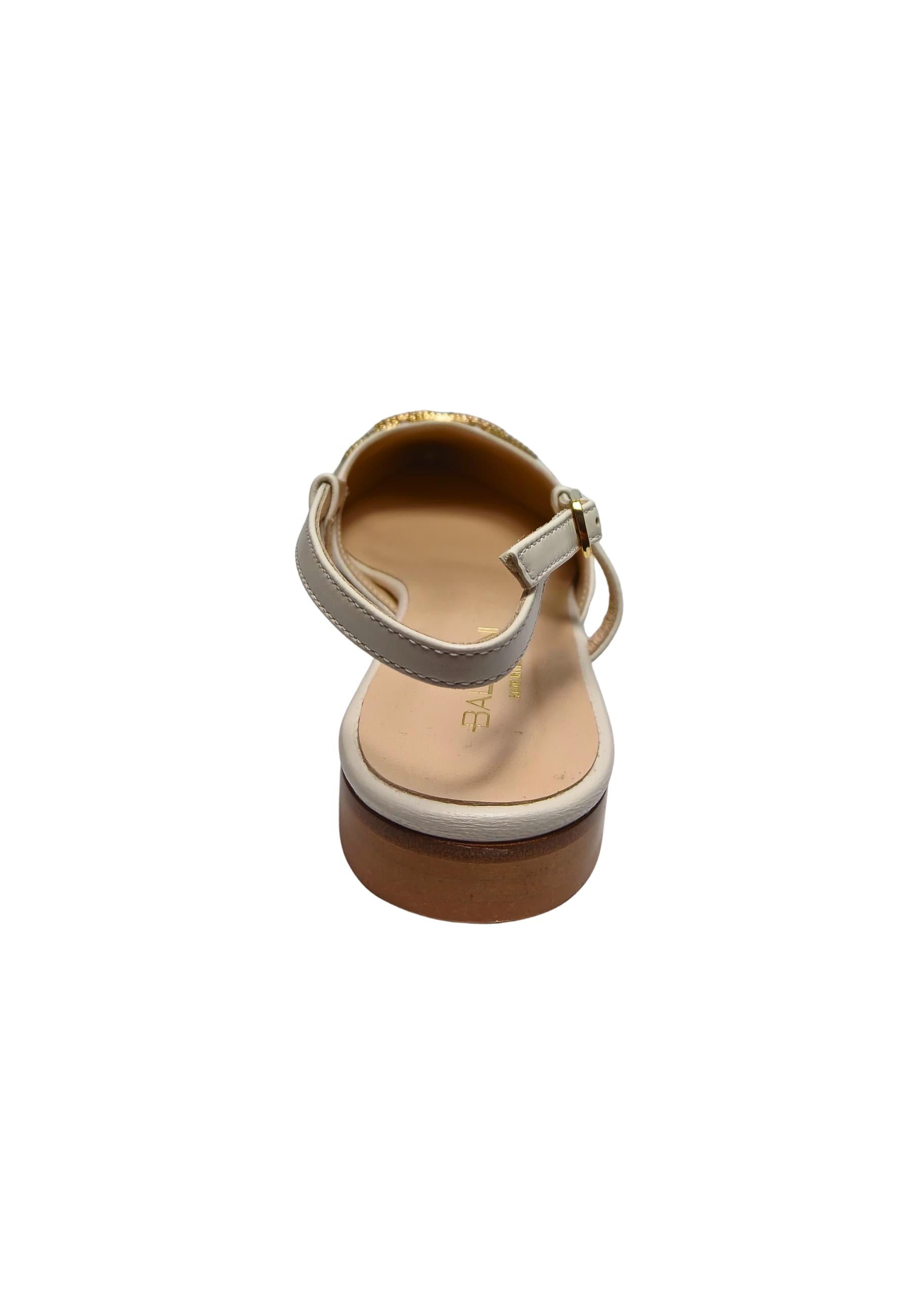 BALDININI SHOES D5F204P1NAPP9002 Baldinini shoes Donna Nappa Bianco Sporco - 3