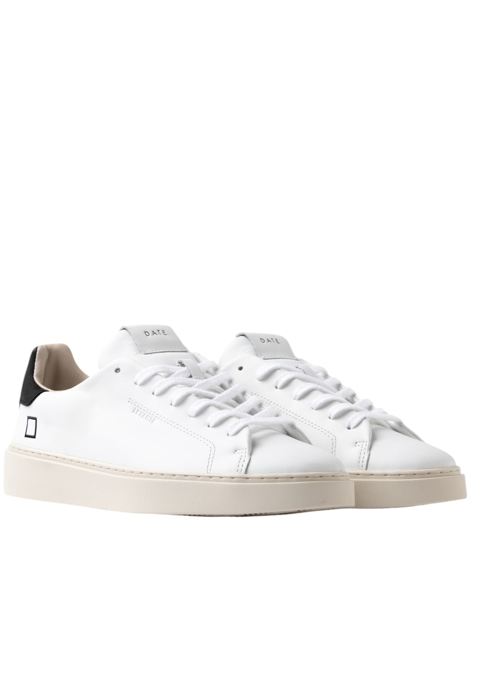 D.A.T.E. m431-lv-ca-wb DATE Uomo Pelle Bianco - 2