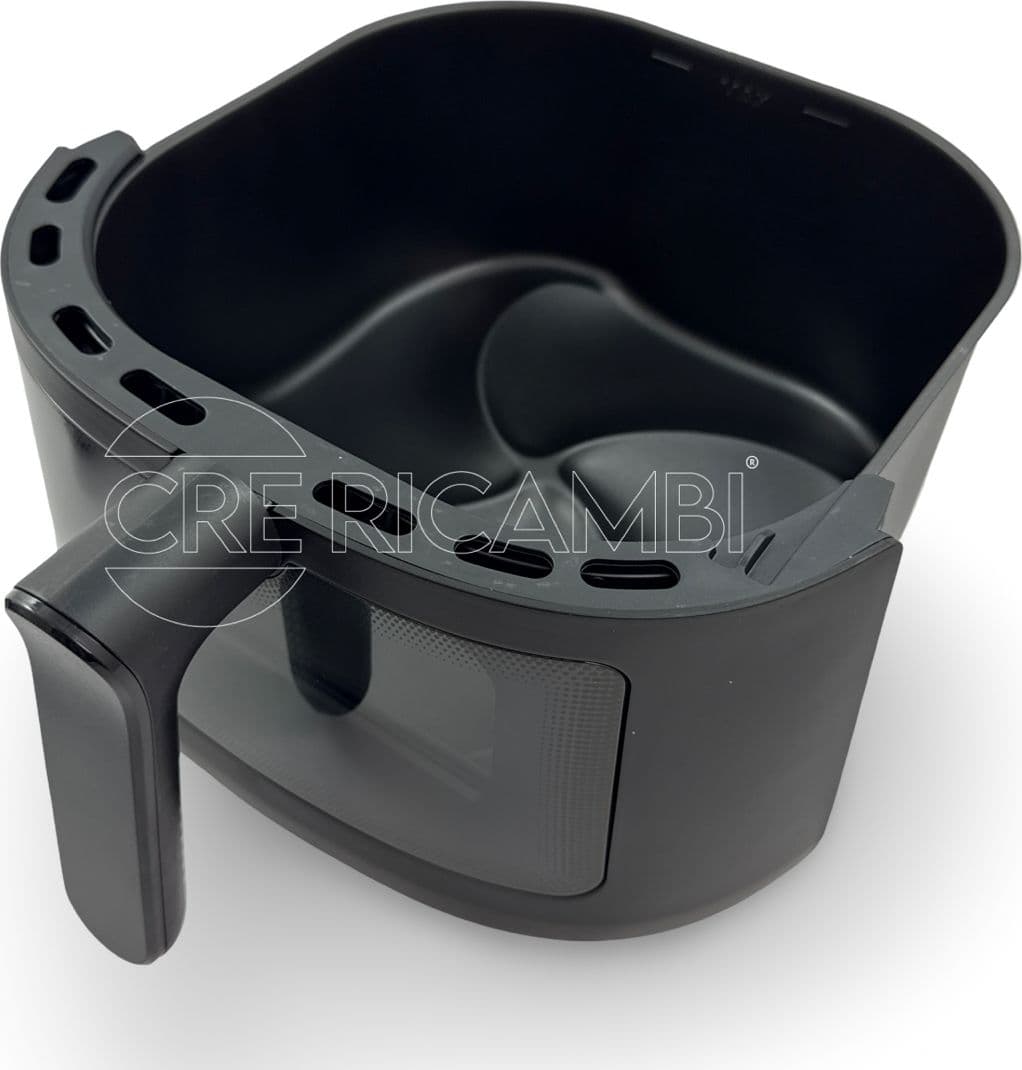 Cestello con Finestra per Friggitrice Aria Philips NA230-2 Airfryer 6.2 L
