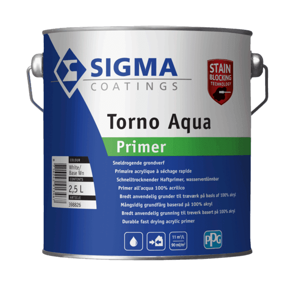 FONDO TORNO ACQUA PRIMER BIANCO LT. 2,5 'SIGMA'