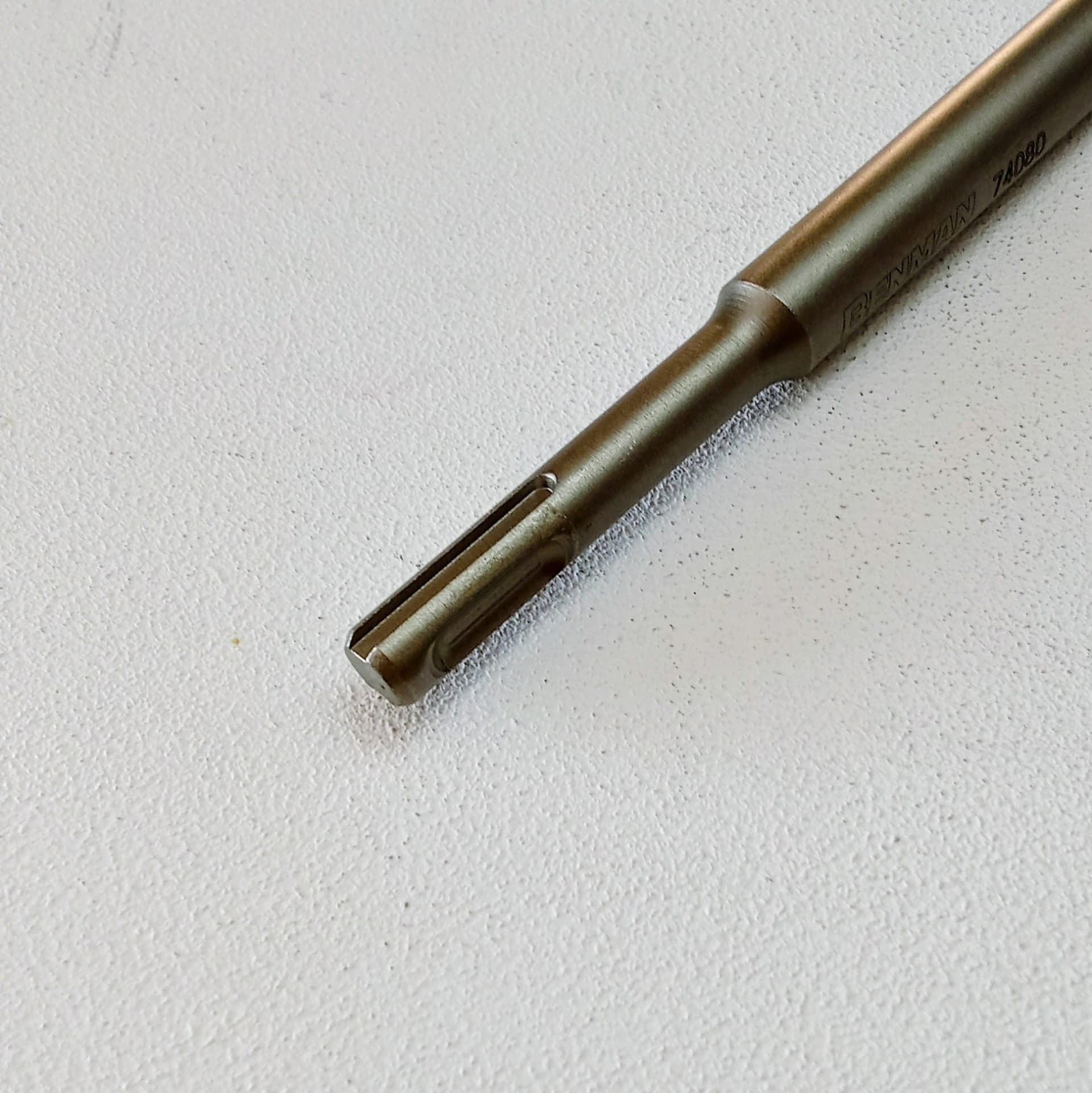 Benman scalpello punta a sgorbia da 22mm per tassellatore sds-plus- lunghezza 250mm - 4