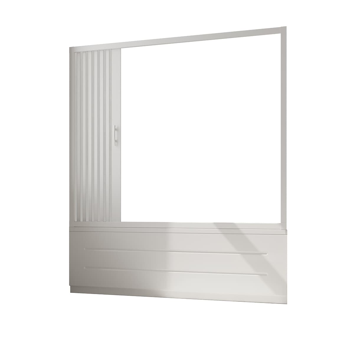 Box Sopravasca a Soffietto Nicchia Apertura Laterale Forte 170 cm a 140 - 2