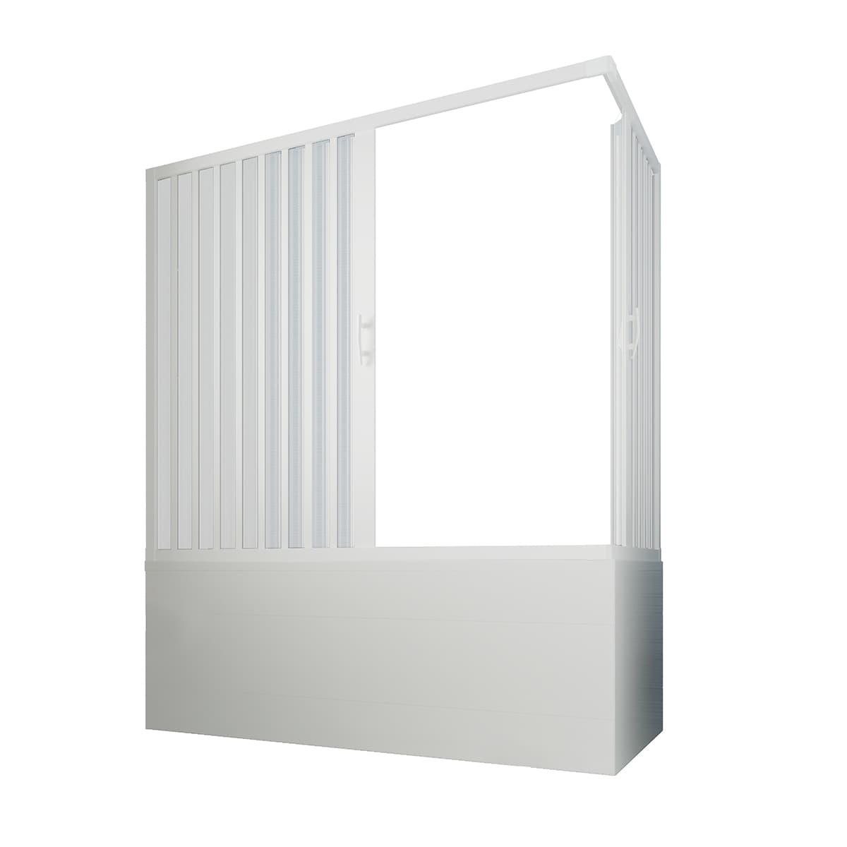 Box Sopravasca ad Angolo a Soffietto Apert Forte 170 cm a 140 x 70 a 50 - 2