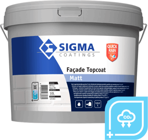 PITTURA FACADE TOPCOAT MATT BIANCO LT. 5 'SIGMA'