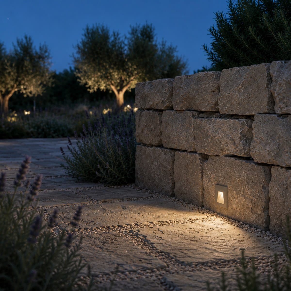 Segnapasso led Redo Group BAST 91195 91196 IP65 cemento - 3