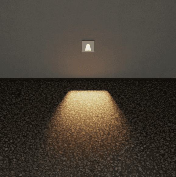 Segnapasso led Redo Group BAST 91195 91196 IP65 cemento - 4