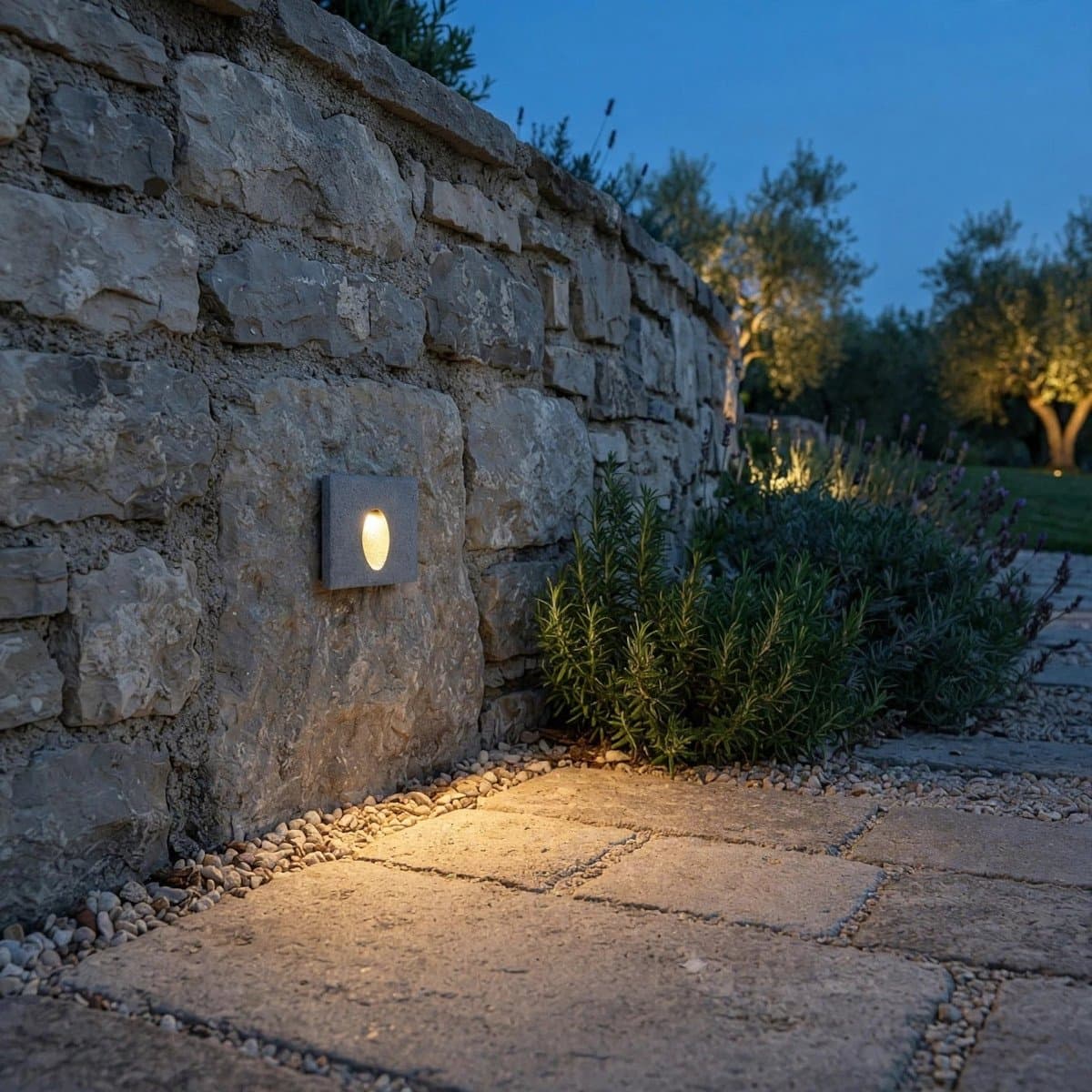 Segnapasso led Redo Group BAST 91199 91200 IP65 cemento - 3