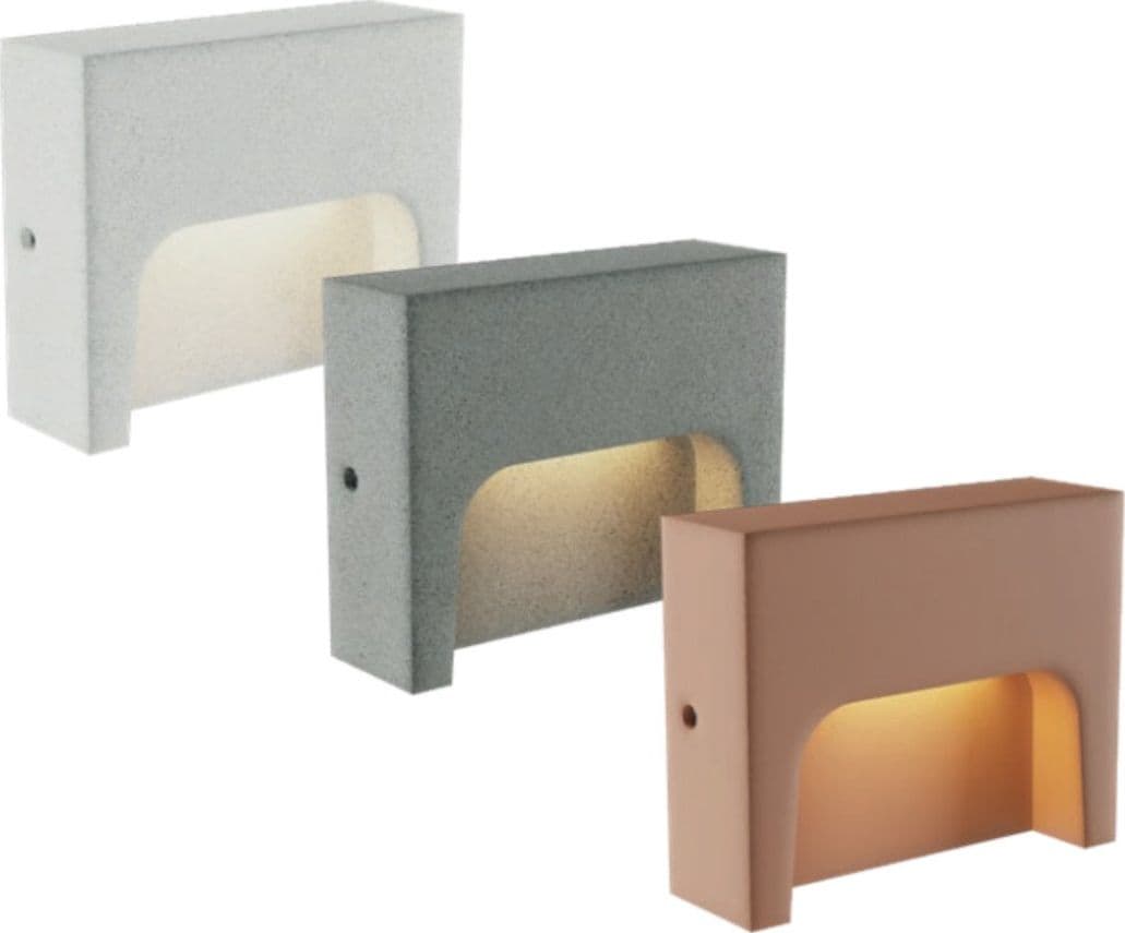 Segnapasso led Redo Group SASHI 90994 90995 90996 IP65 cemento - 8