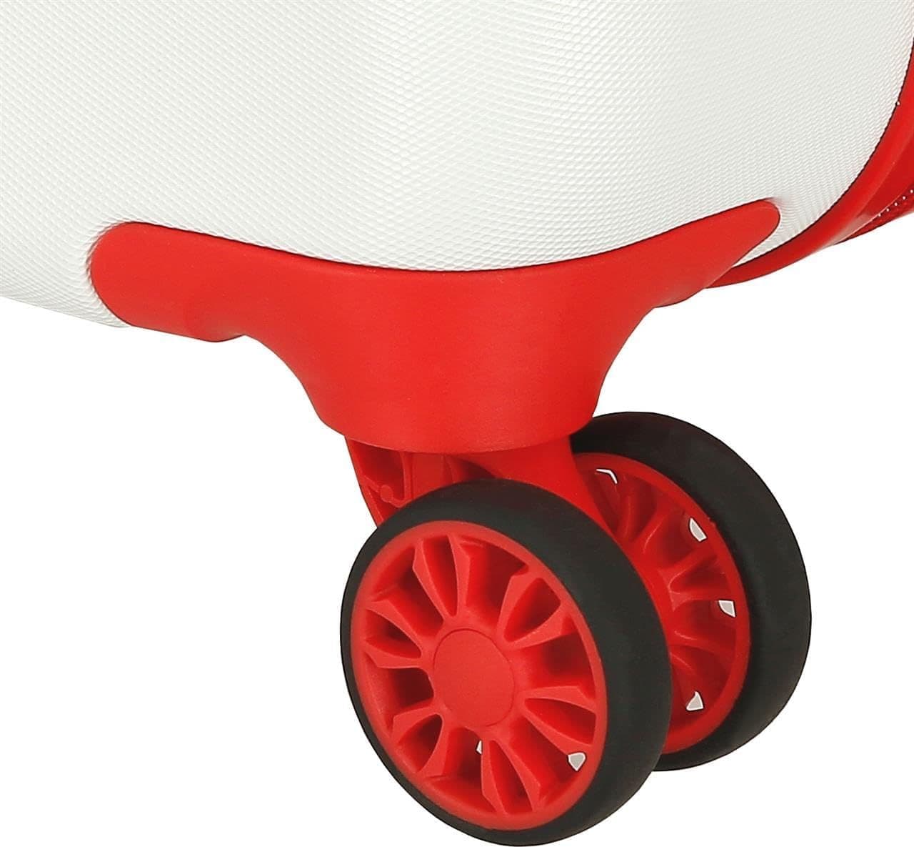 Trolley Joumma Bags 55cm Amazing Spiderman Bianco/Rosso - 6