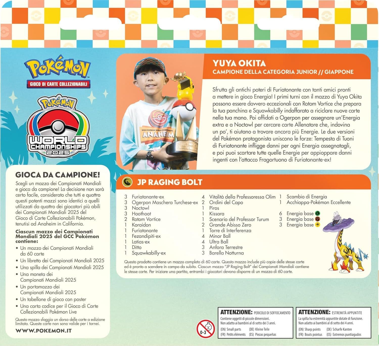 Pokemon - Mazzo dei Campionati Mondiali 2025 (Yuya Okita) - 2