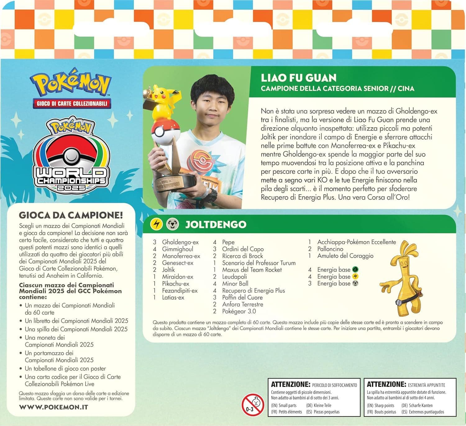 Pokemon - Mazzo dei Campionati Mondiali 2025 (Liao Fu Guan) - 2