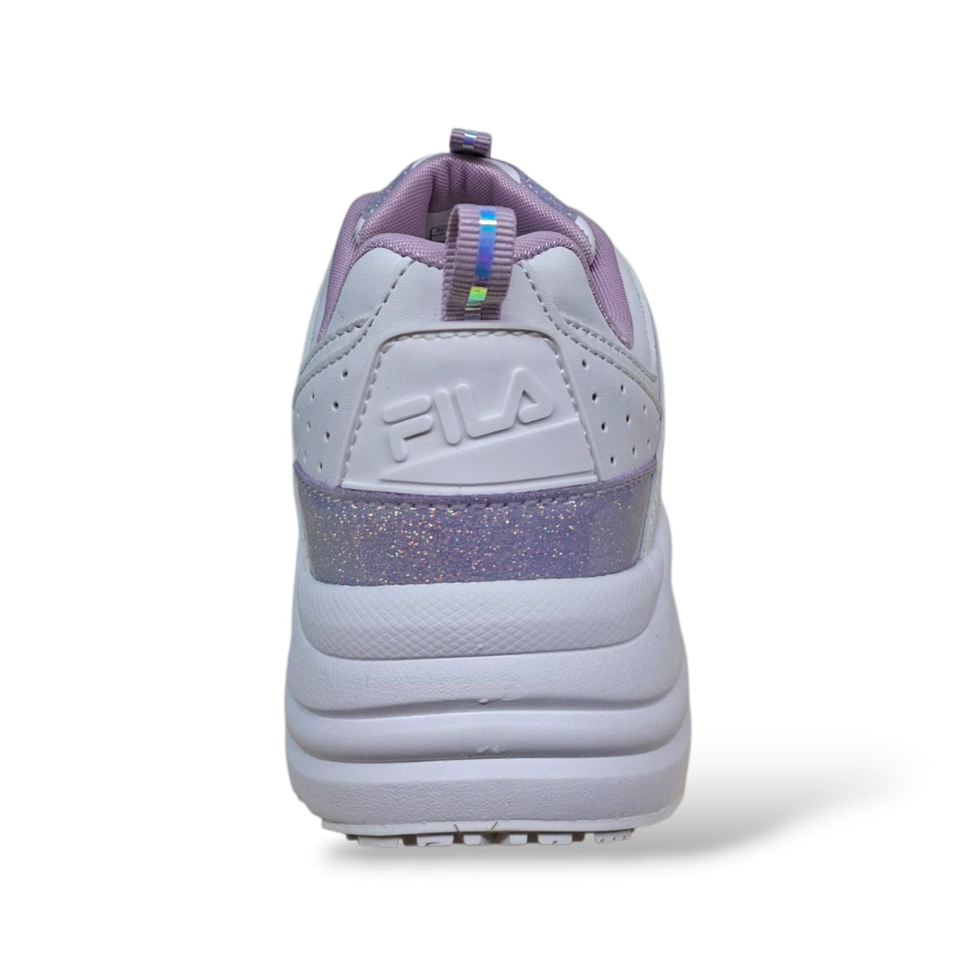 FILA Skye Sneakers Ragazze Bianco Lilla | Taglia 36-39 | Pelle Lacci | Scarpetteria Gica - 3