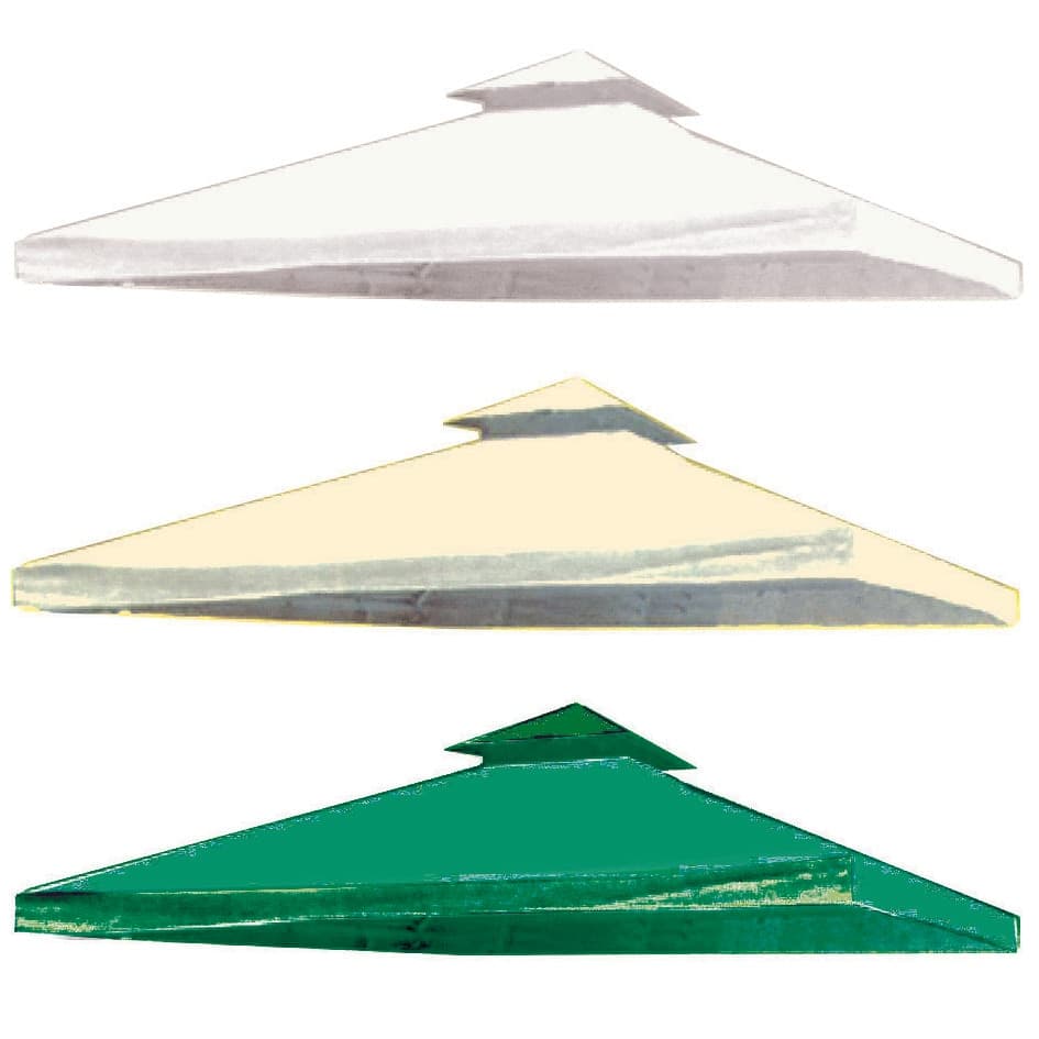 Copertura Per Gazebo Colore beige M 3X3 CM 20 H in poliestere gr 180 -