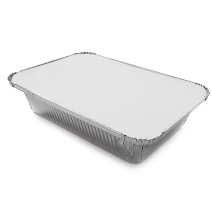 Eurostore07® vaschetta alluminio con coperchio da 5  porzioni fer 357852  PZ 48 - 3