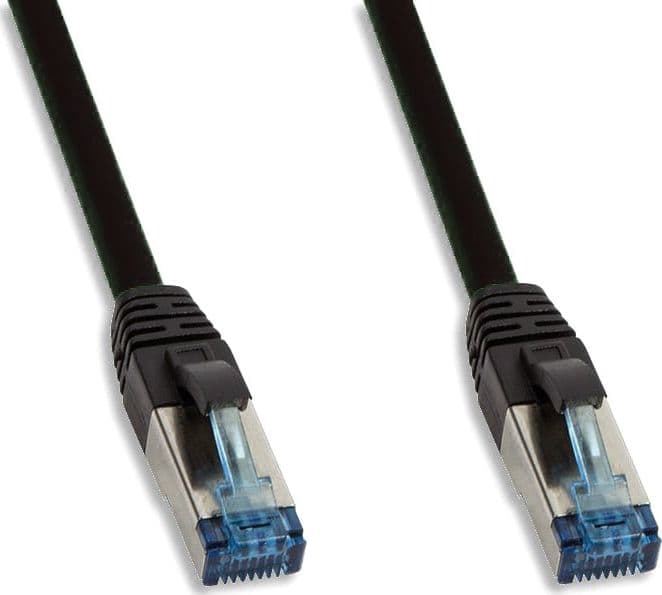 Cavo Patch Cat.6A S/FTP PUR IP20 UV 3 metri Nero - 2