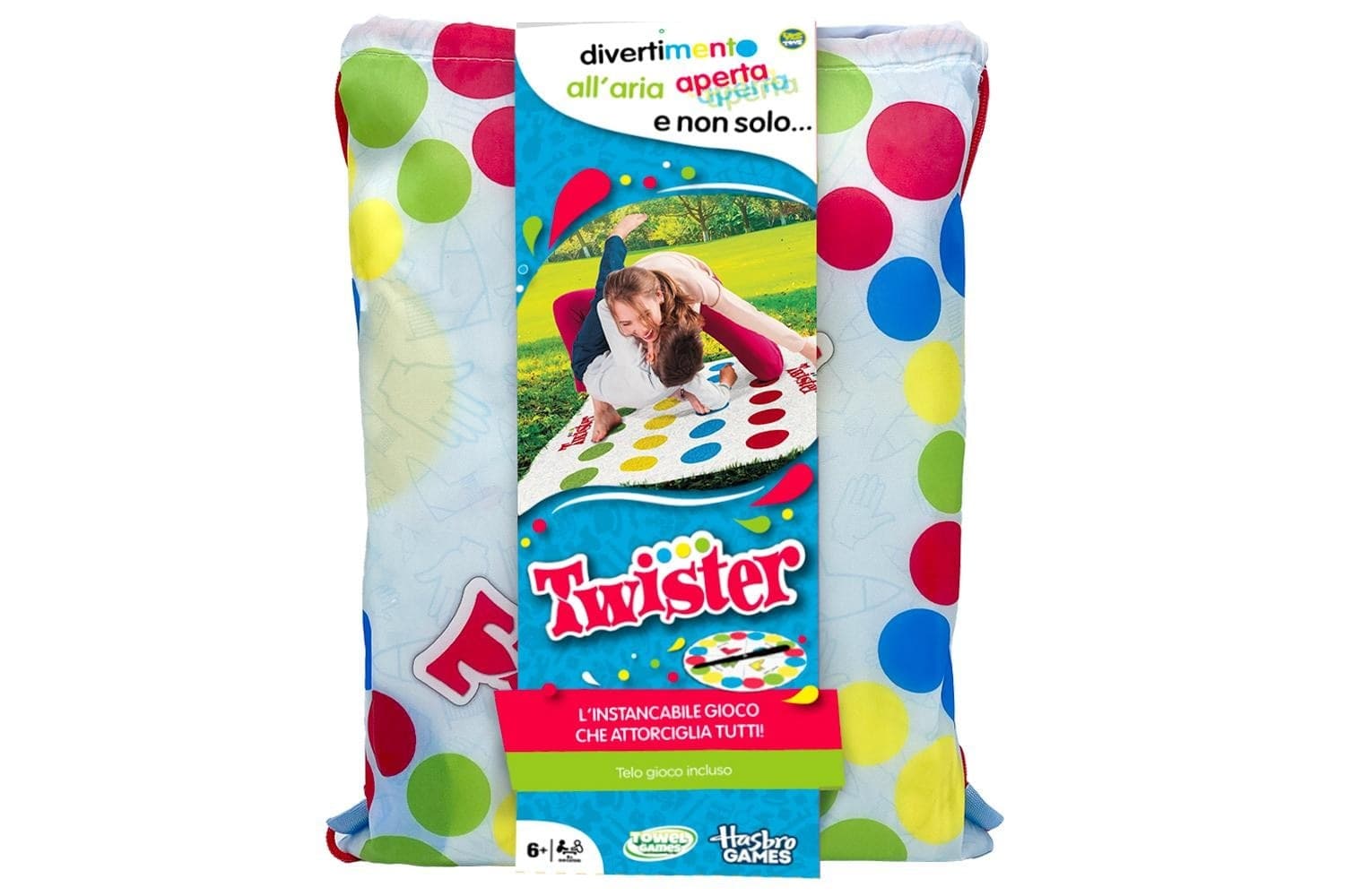 Gioco Twister Telo con Sacca