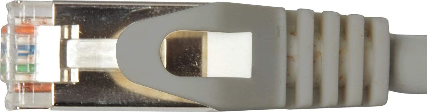 Cavo di Rete Patch in Rame Cat. 6A SFTP LSZH 3 m Grigio - 5