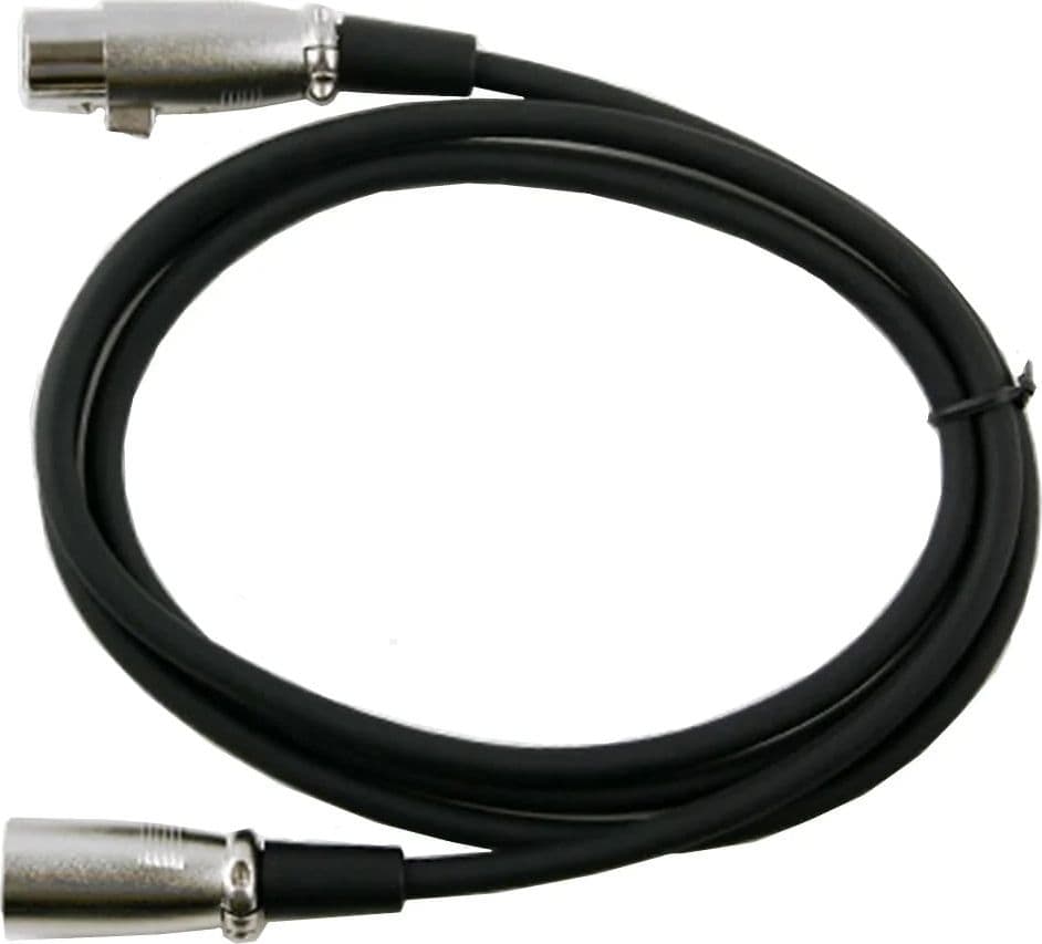 Cavo prolunga XLR Cannon 2 mt. col. Nero - 3