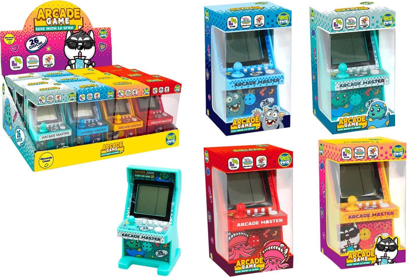 VideoGame Arcade 26 Modalita' di Gioco