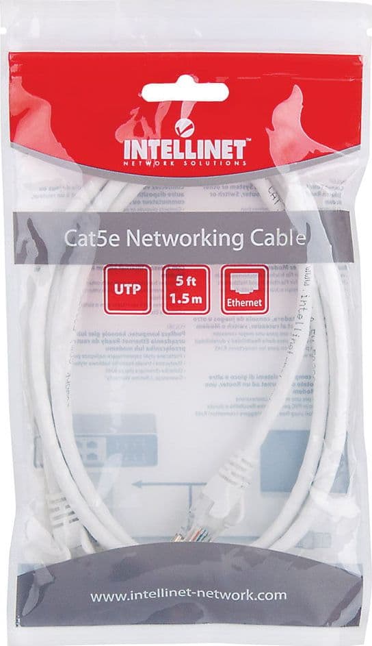 Cavo di rete Patch in Rame Cat. 6 Verde UTP 3 m - 2