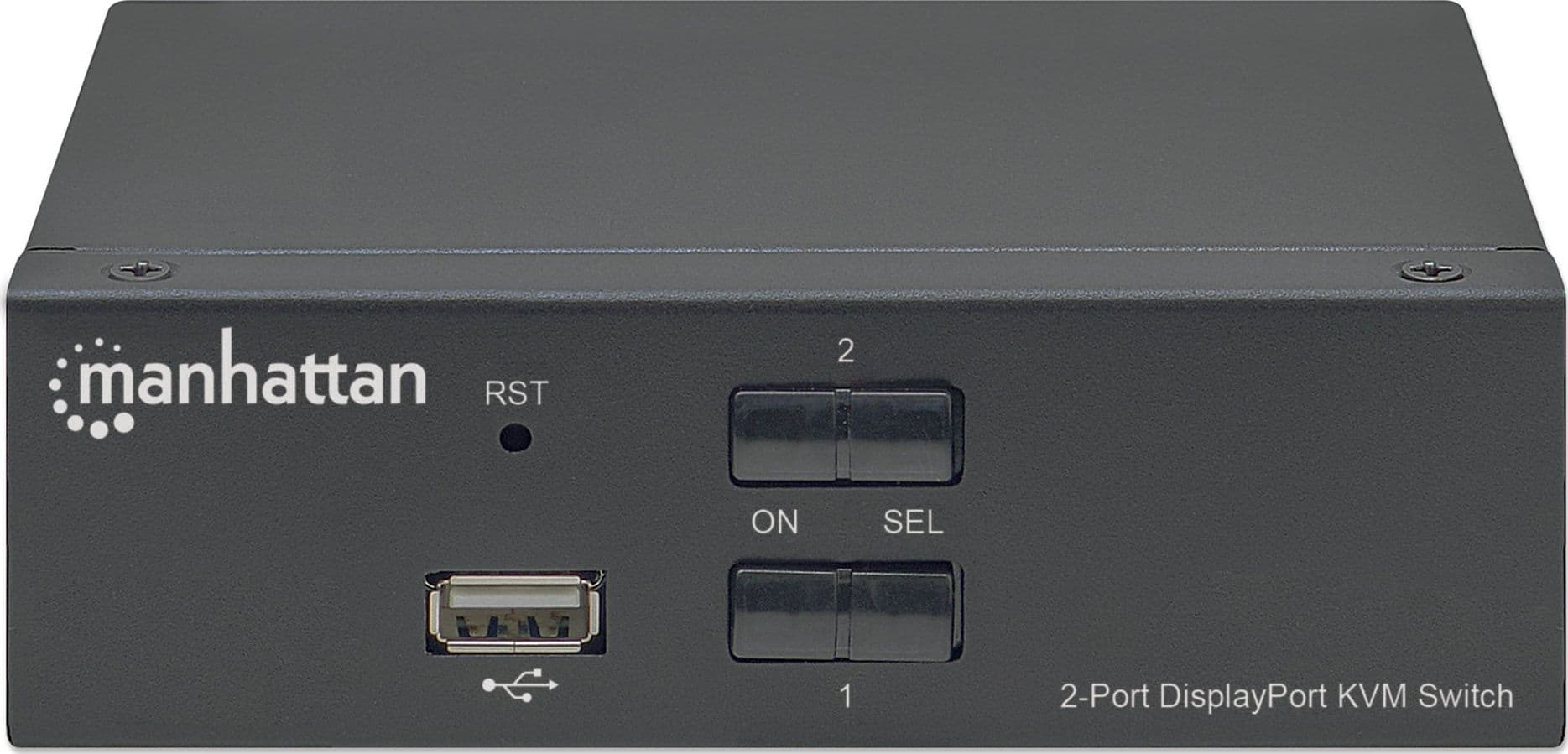 Switch KVM DisplayPort 1.2 a 2 porte 4K con Audio - 4