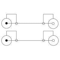 Cavo Prolunga M/F 2xRCA 10mt - 4