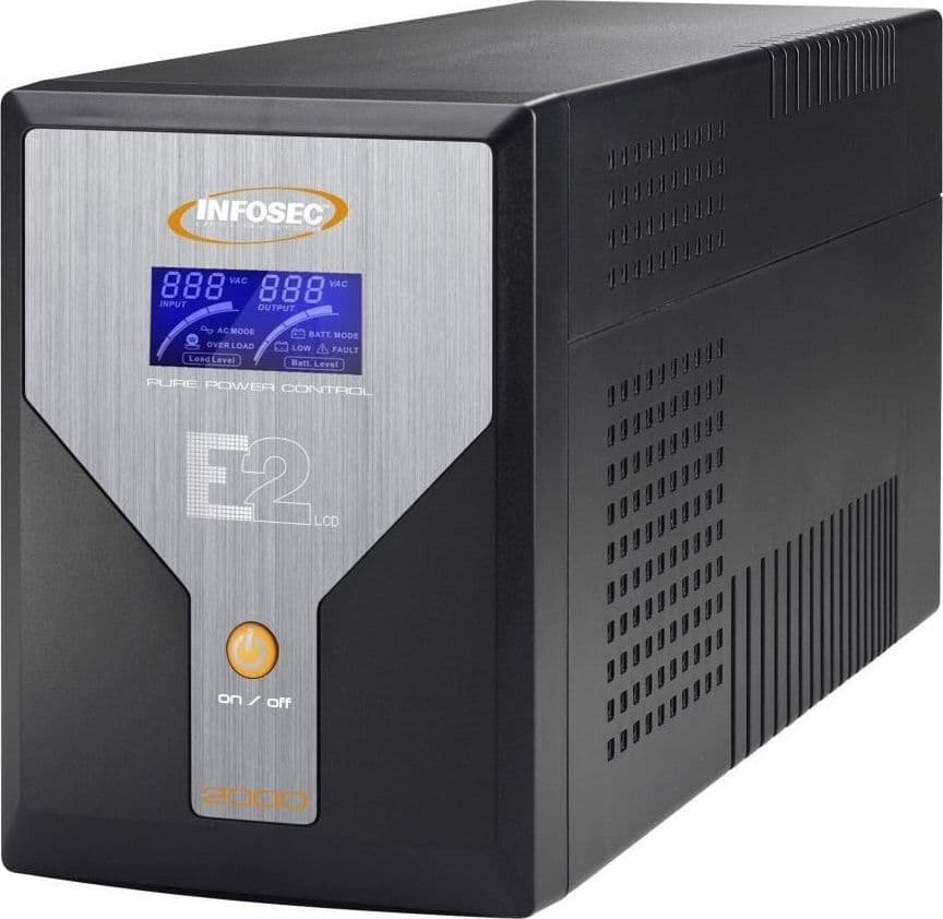 Gruppo di Continuit&agrave UPS E2 2000VA LCD Line Interactive Onda Sinusoidale