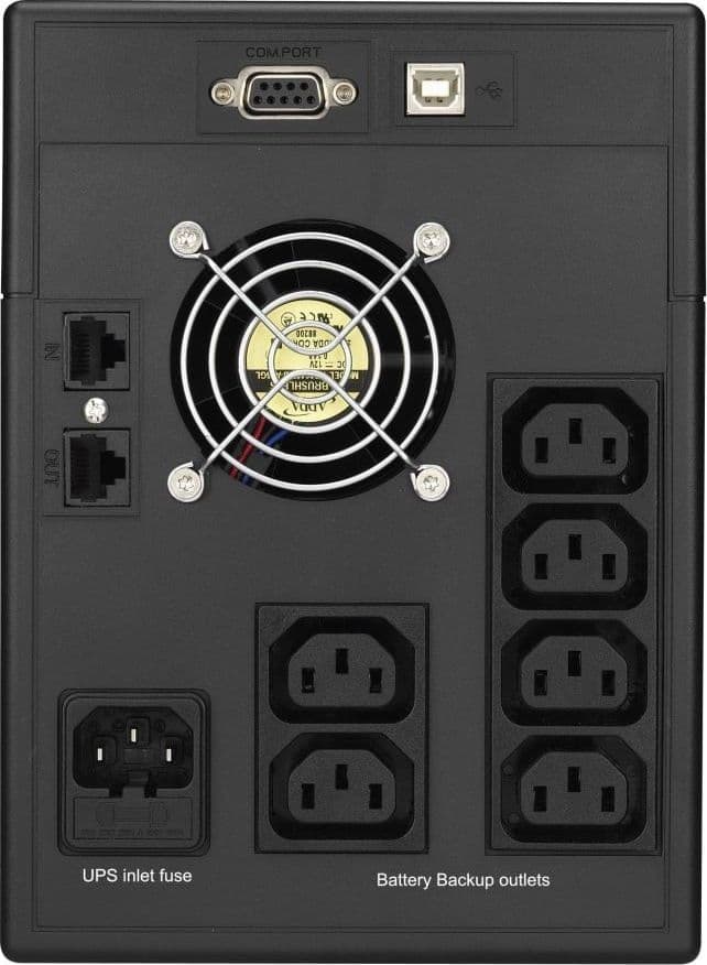 Gruppo di Continuit&agrave UPS E2 2000VA LCD Line Interactive Onda Sinusoidale - 3