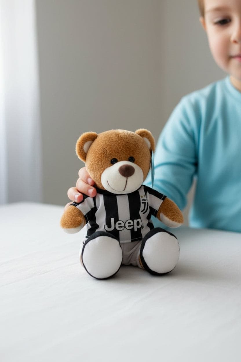 Peluche orsetto piccolo Juventus - 3
