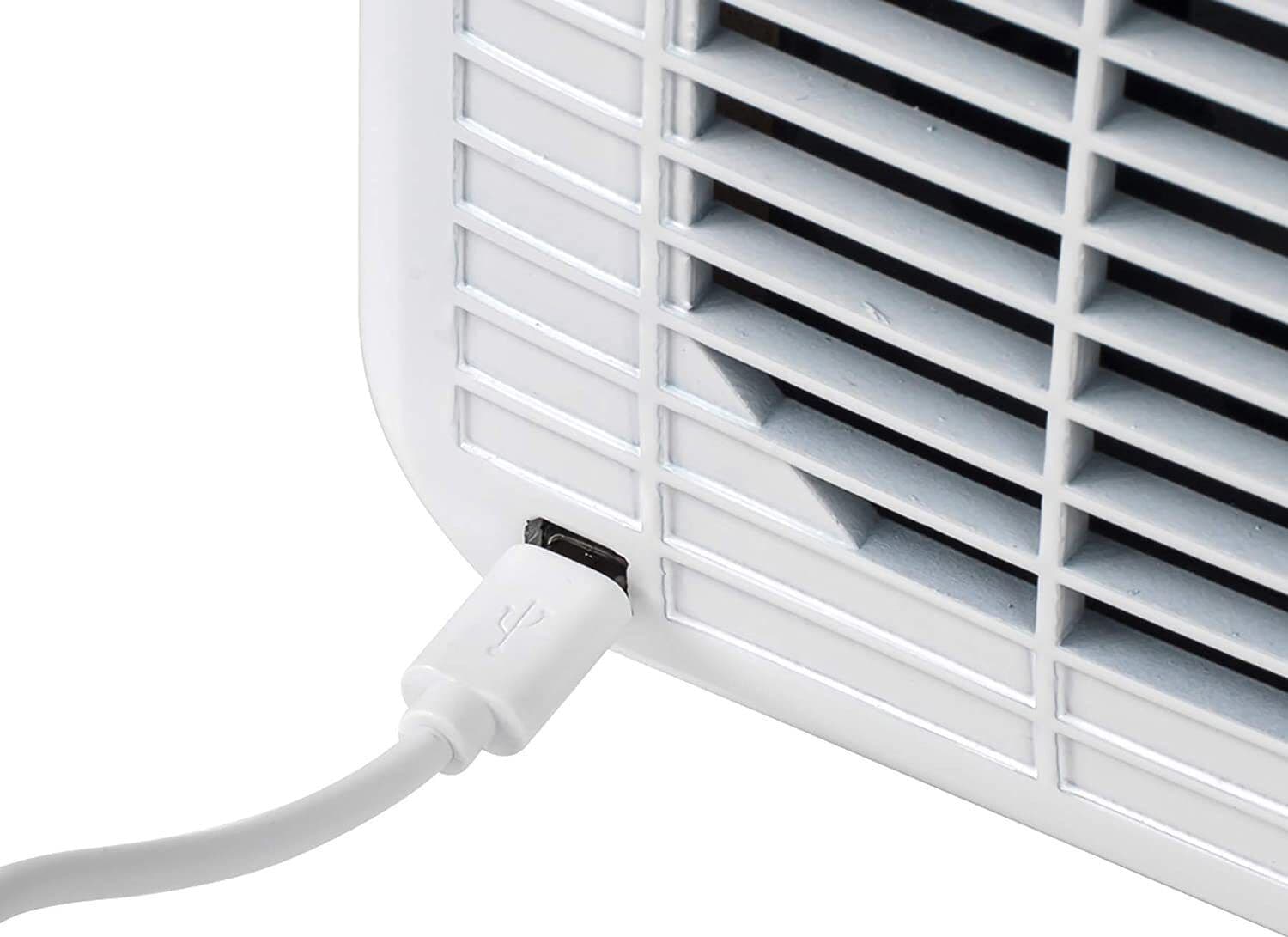 Mini Climatizzatore Portatile SOGO 2 in 1 USB con Raffrescamento ad Acqua, Luce LED e 3 Velocità - 2