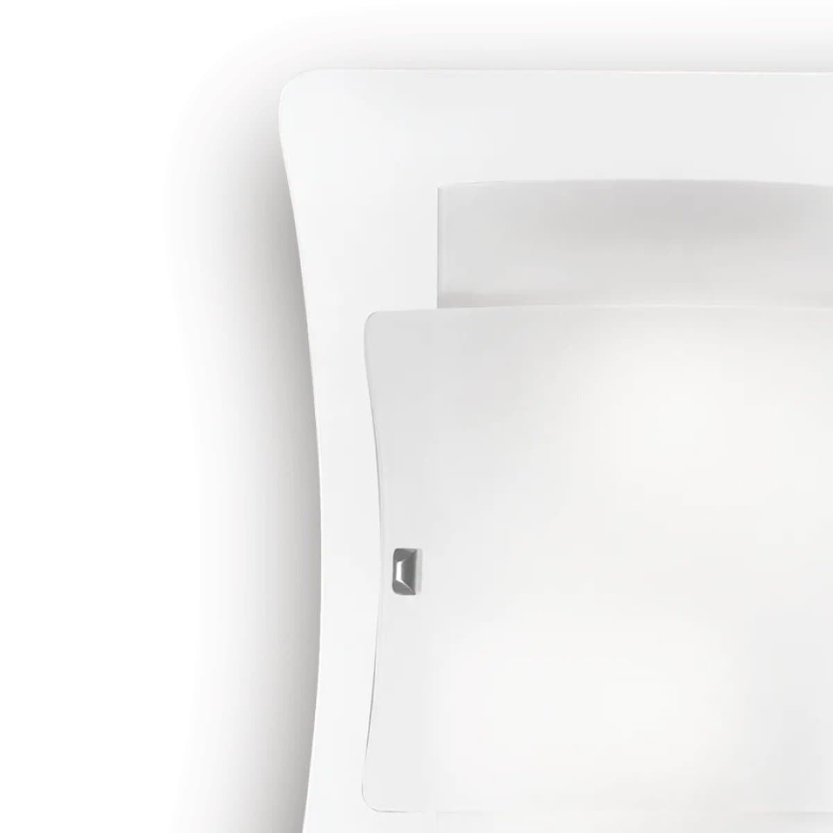 Applique vetro bianco Ideal Lux TRIPLO 026473 E27 LED - 5