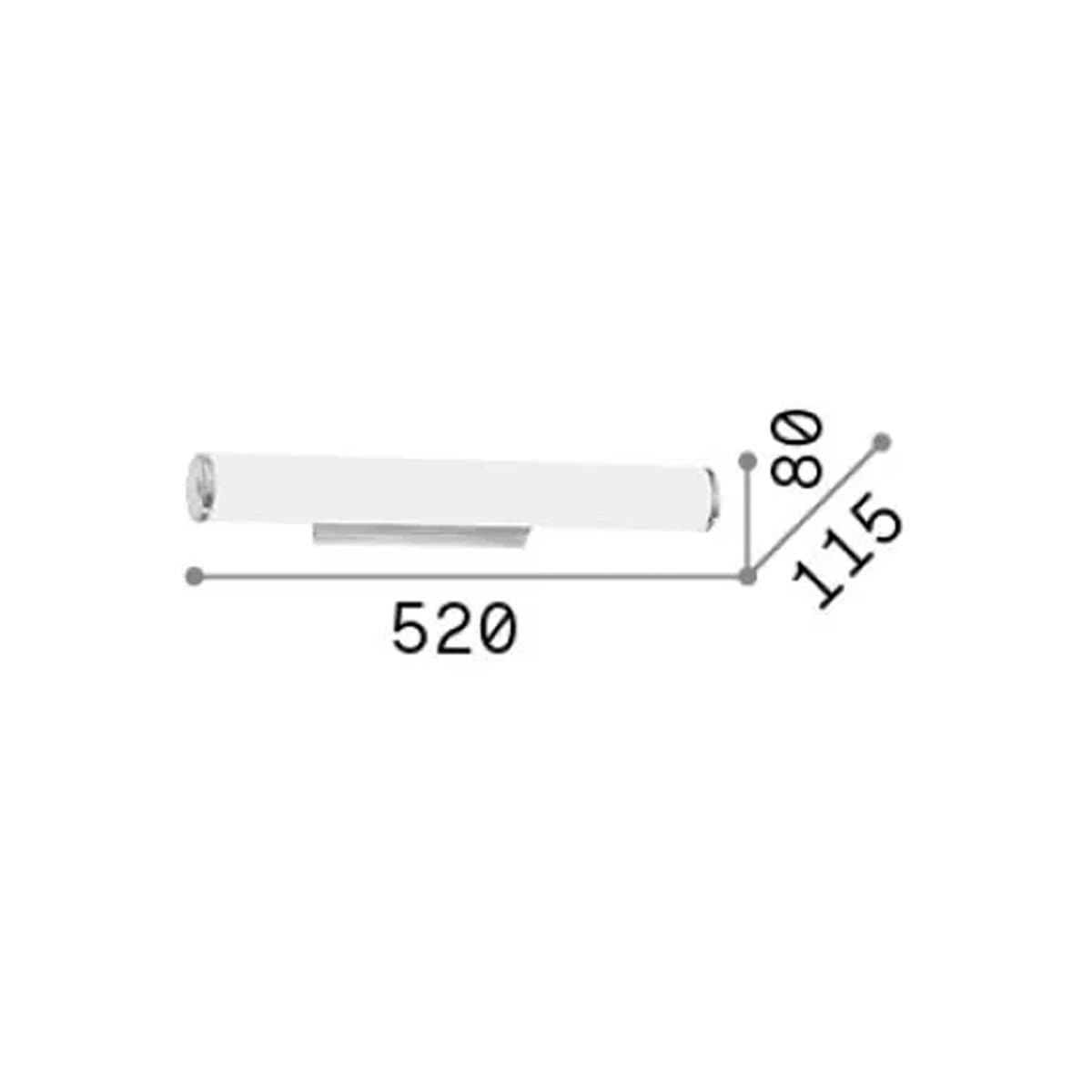 Applique vetro soffiato Ideal Lux CAMERINO 027098 E14 LED - 3