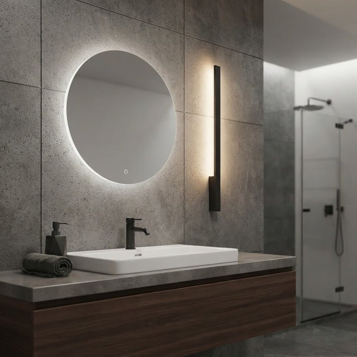 Applique led Redo Group REFLEXA bigl 1 IP54 alluminio - 2