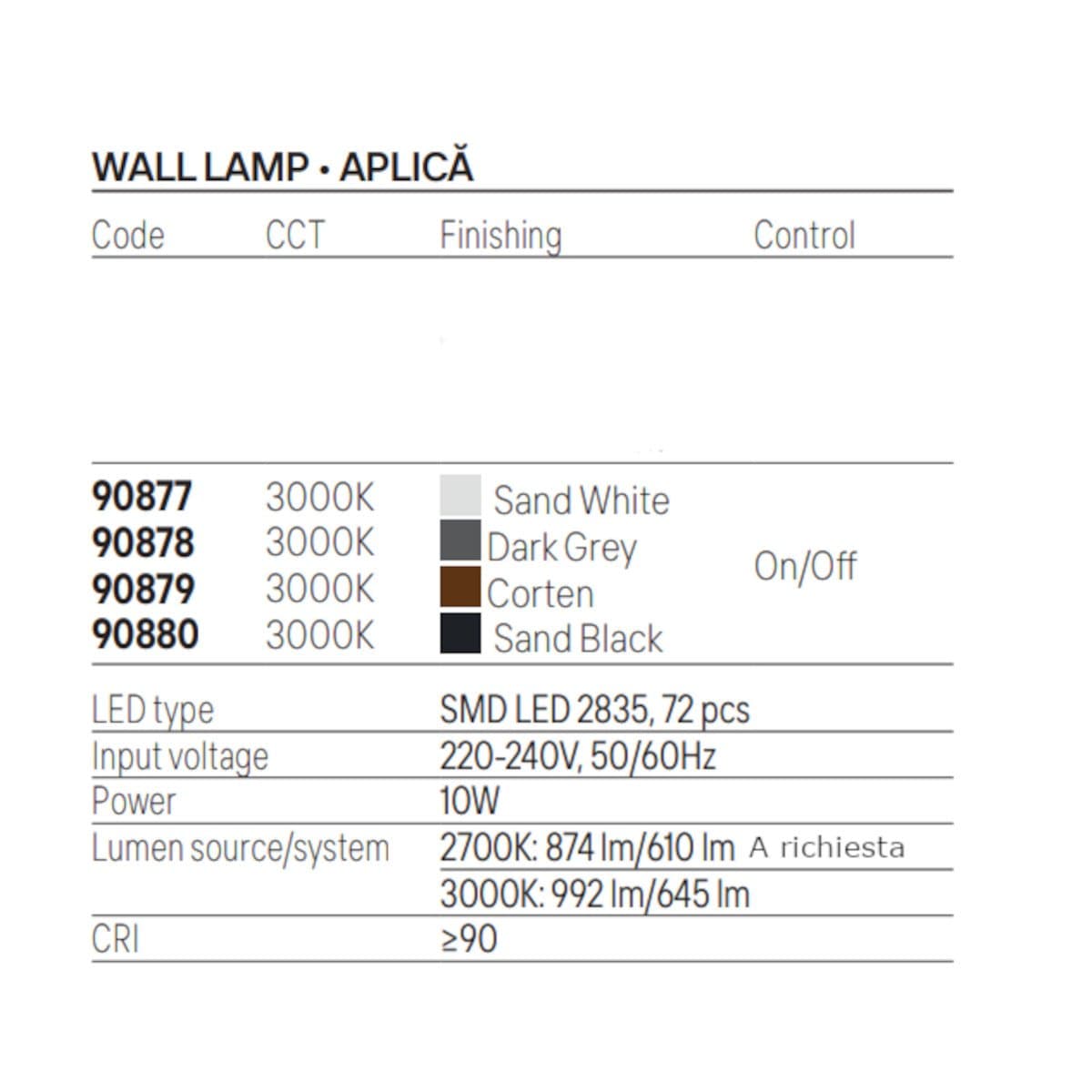 Applique led Redo Group REFLEXA bigl 1 IP54 alluminio - 7