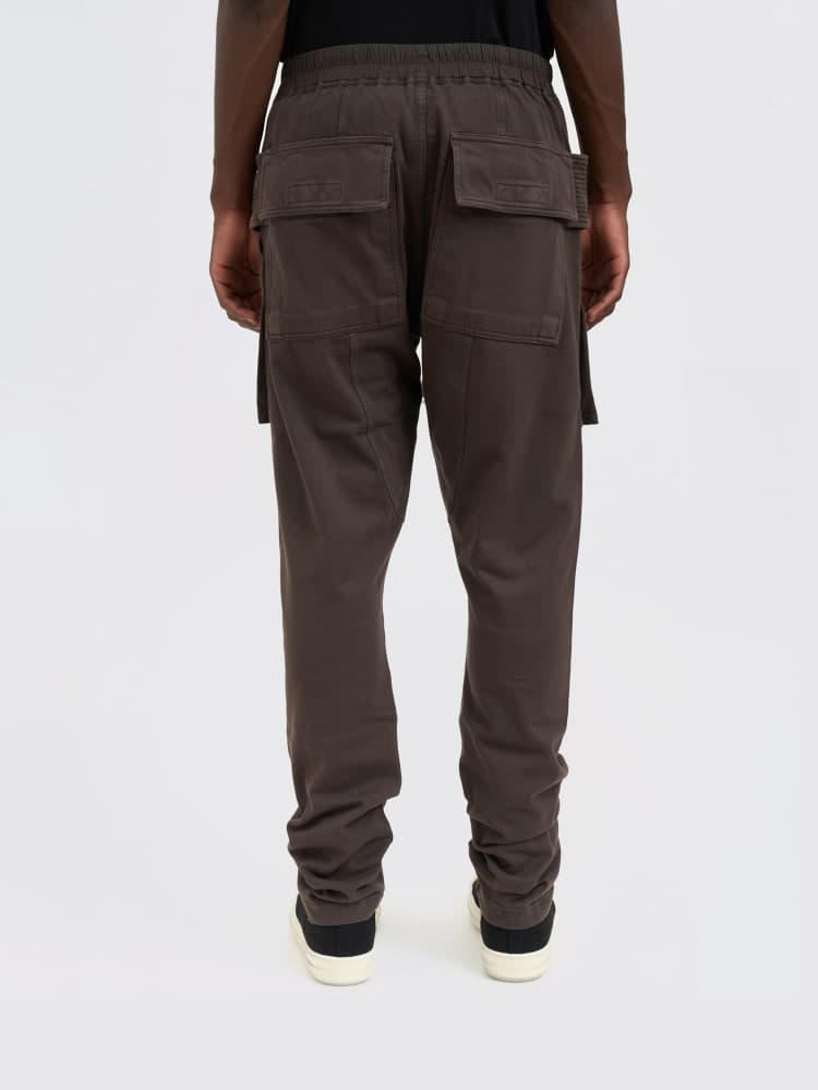 DRKSHDW BY RICK OWENS DRKSHDW Pantaloni Uomo in Marrone con Tasche e Dettagli in Tessuto - 2