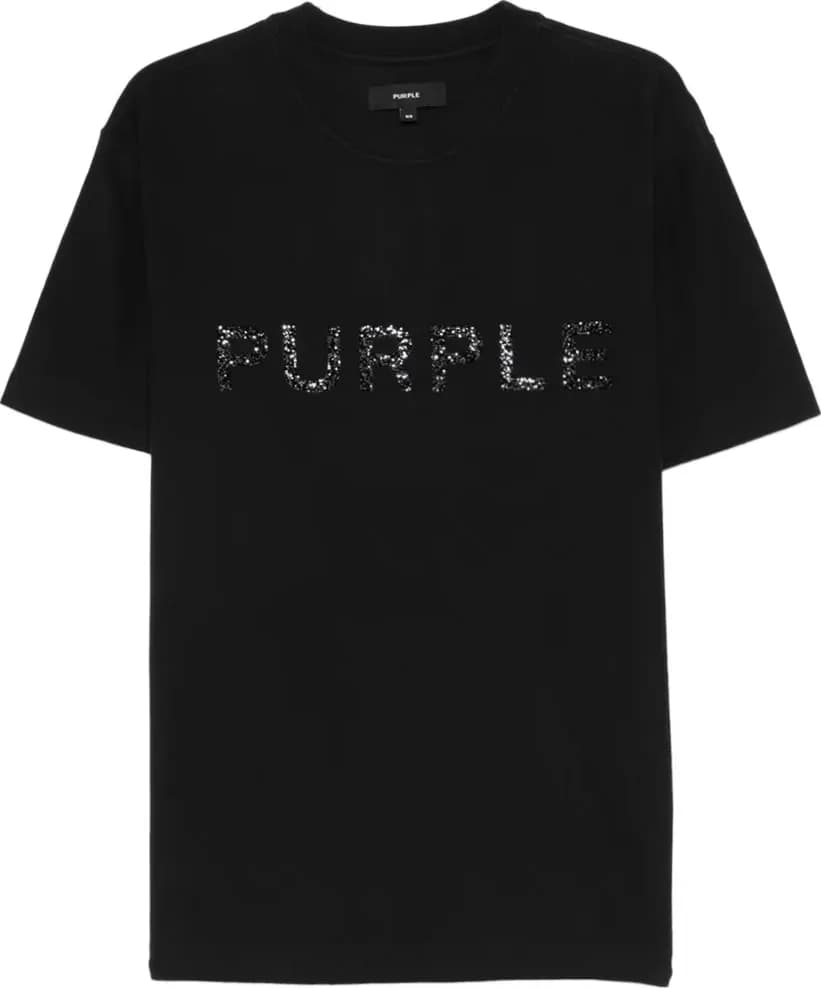 PURPLE BRAND Purple Brand T-shirt con logo – Nero