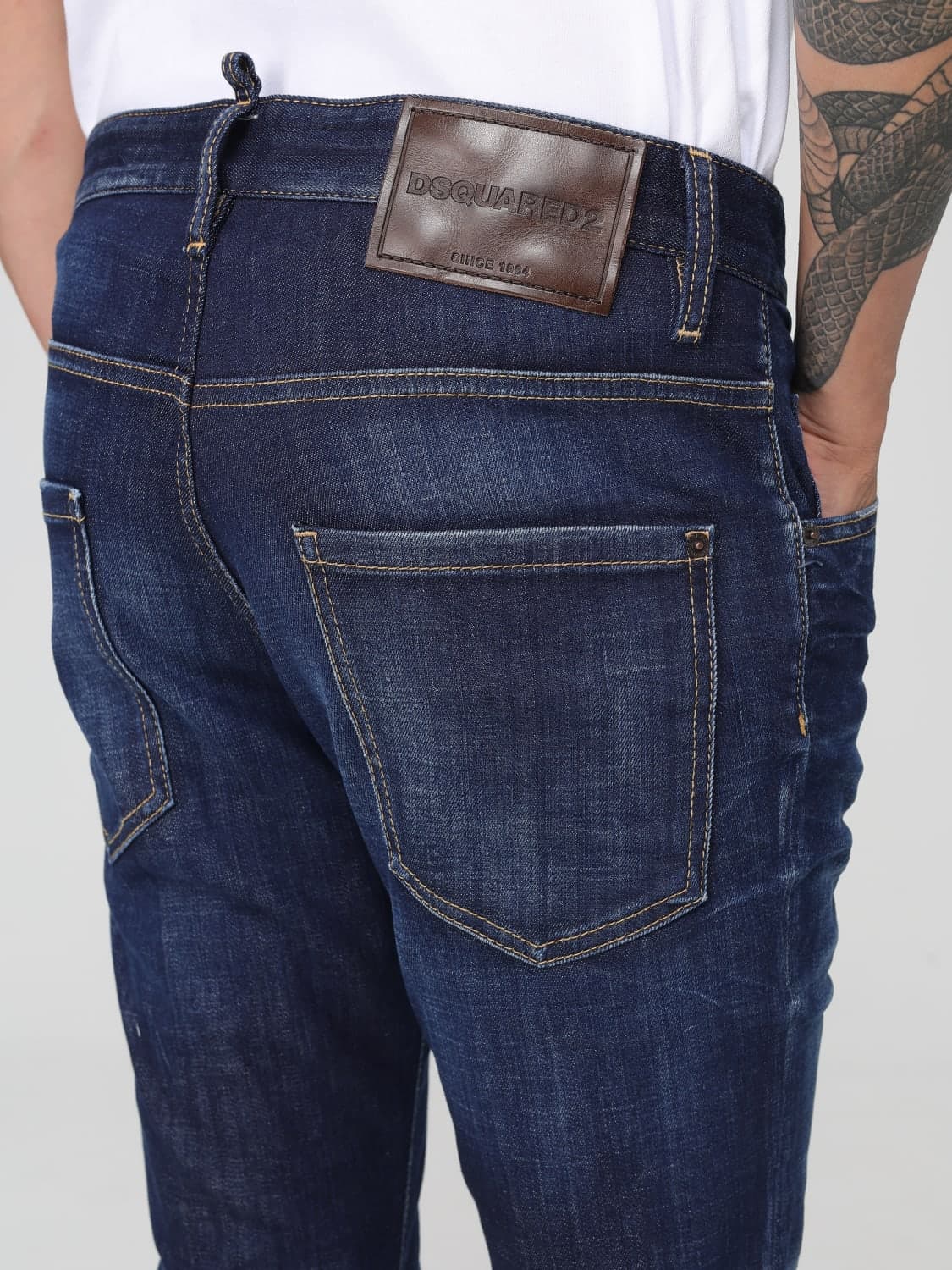 DSQUARED2  Jeans Dsquared2 in denim stretch - 2