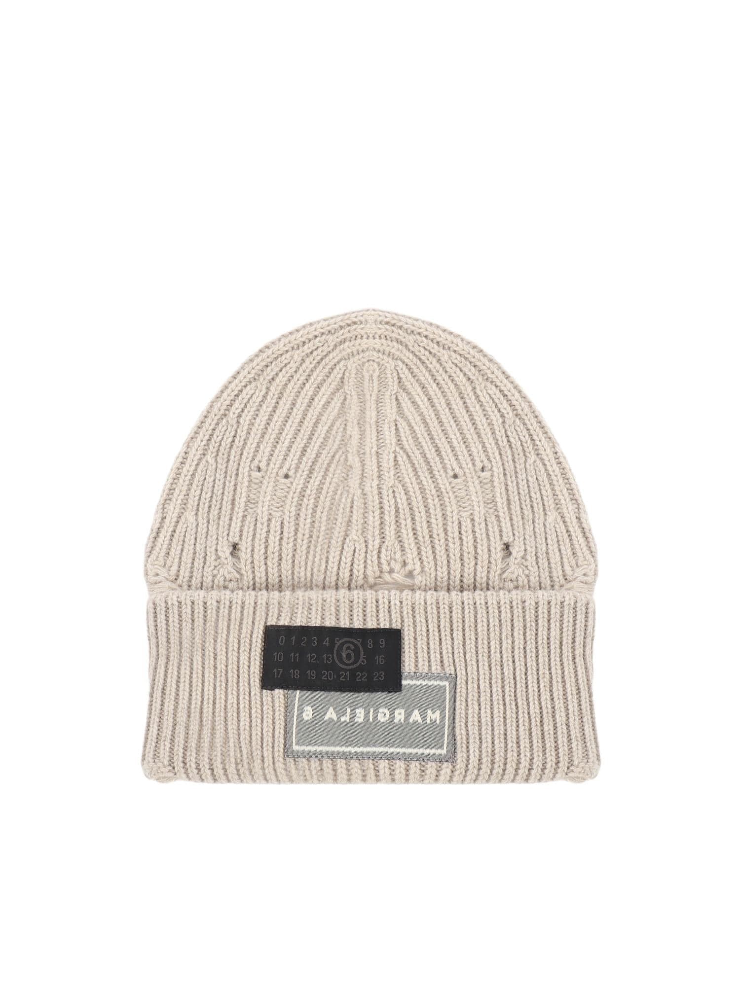 MM6 Maison Margiela  Berretto a coste - 4