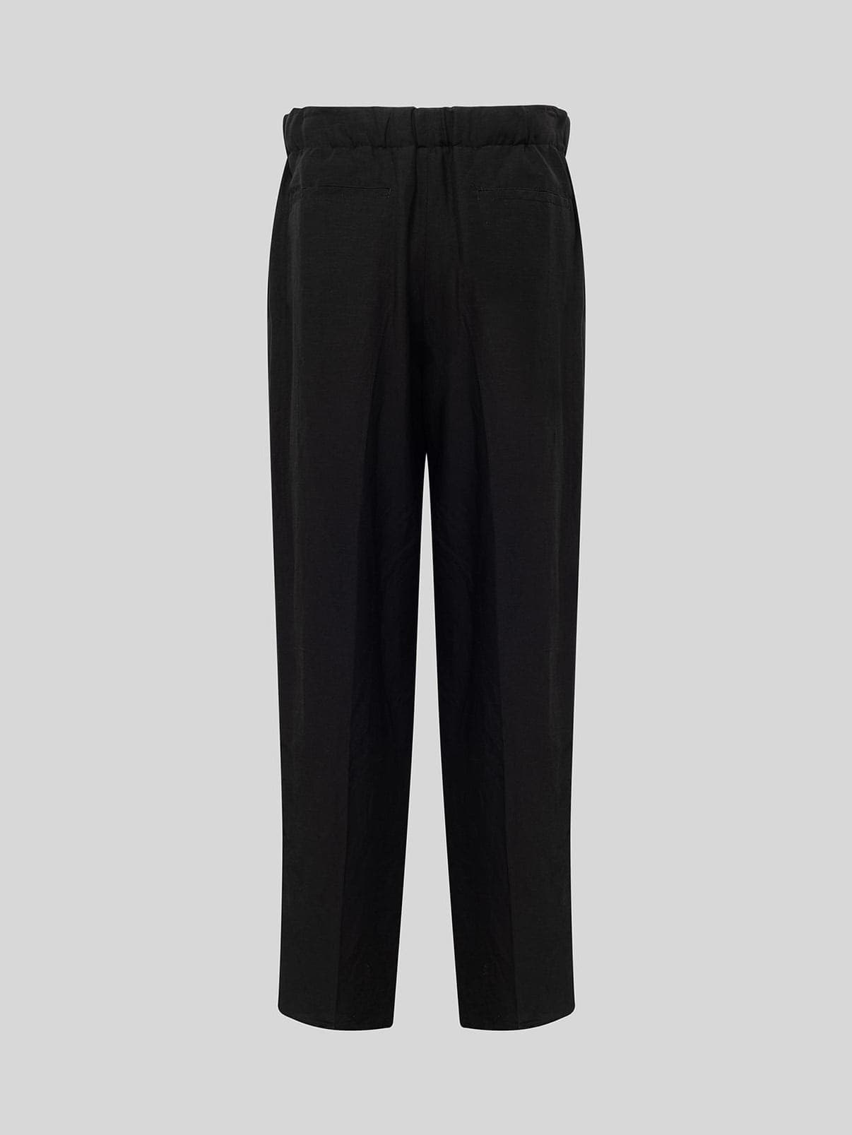 LANEUS PANTALONE LINO E VISCOSA SLIM FIT - 2