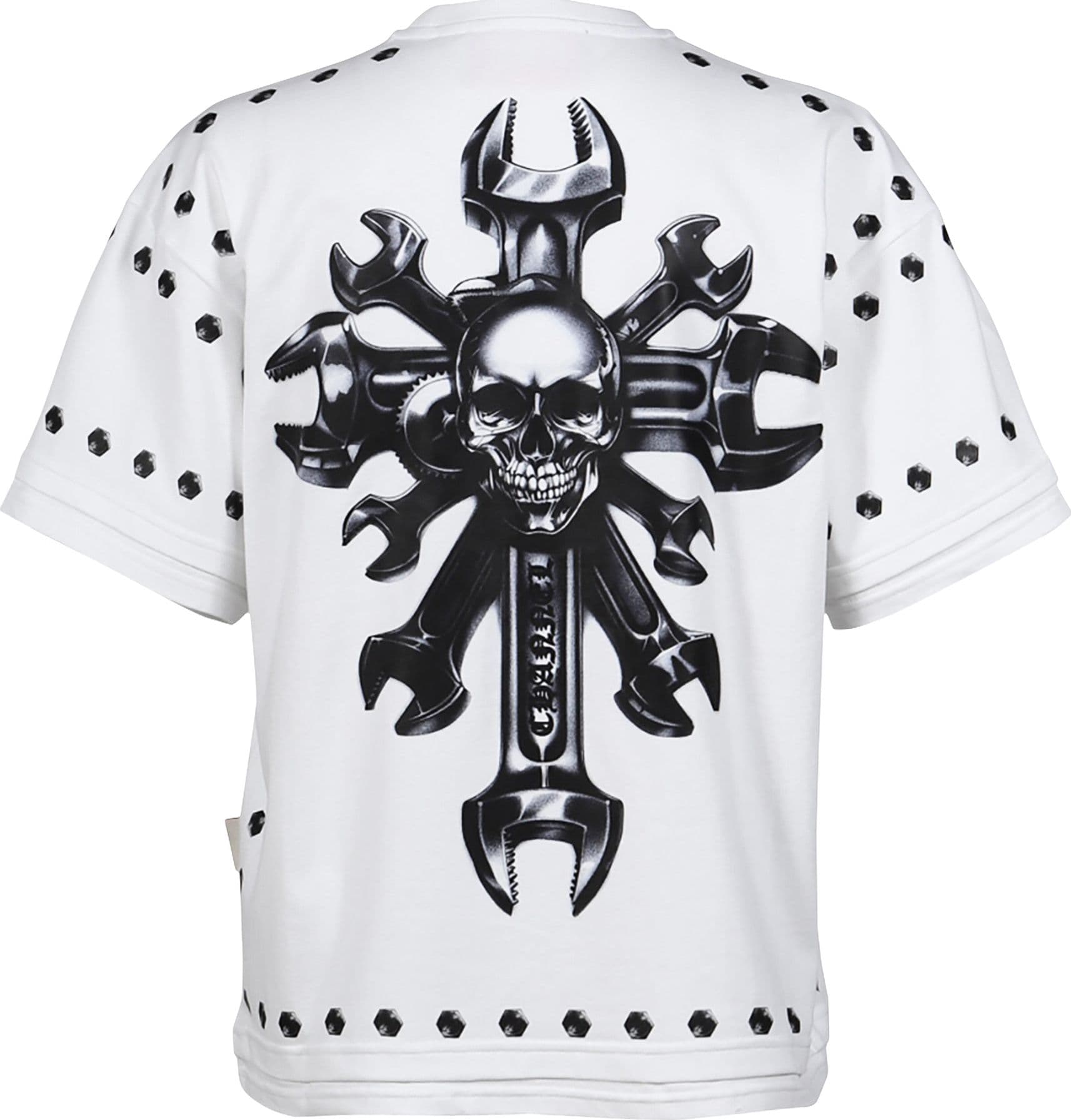 PDF Bullons T-shirt Maglieria Bianca con Dettagli in Nero - 2