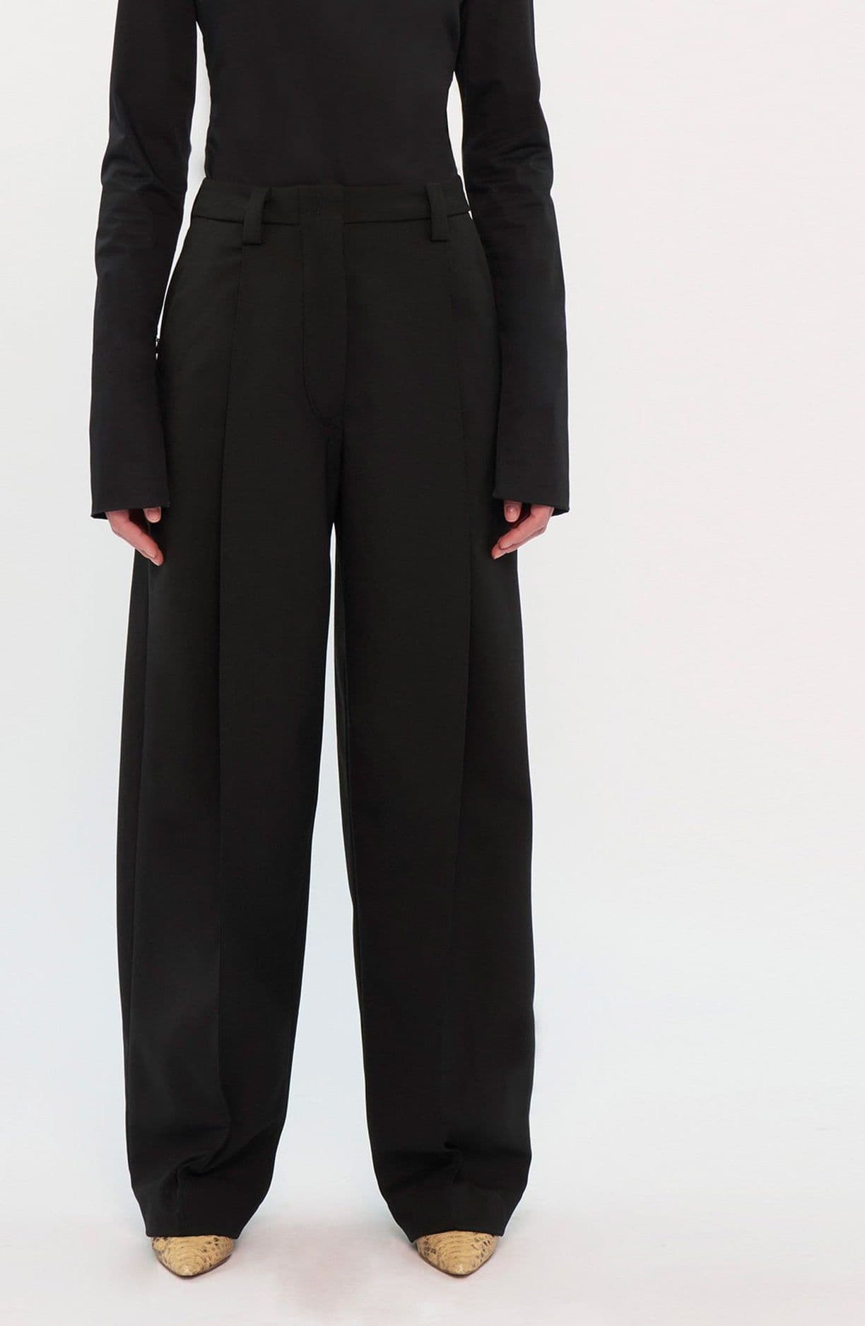 THE LATEST THELATEST Pantaloni Dear con pieghe - 2
