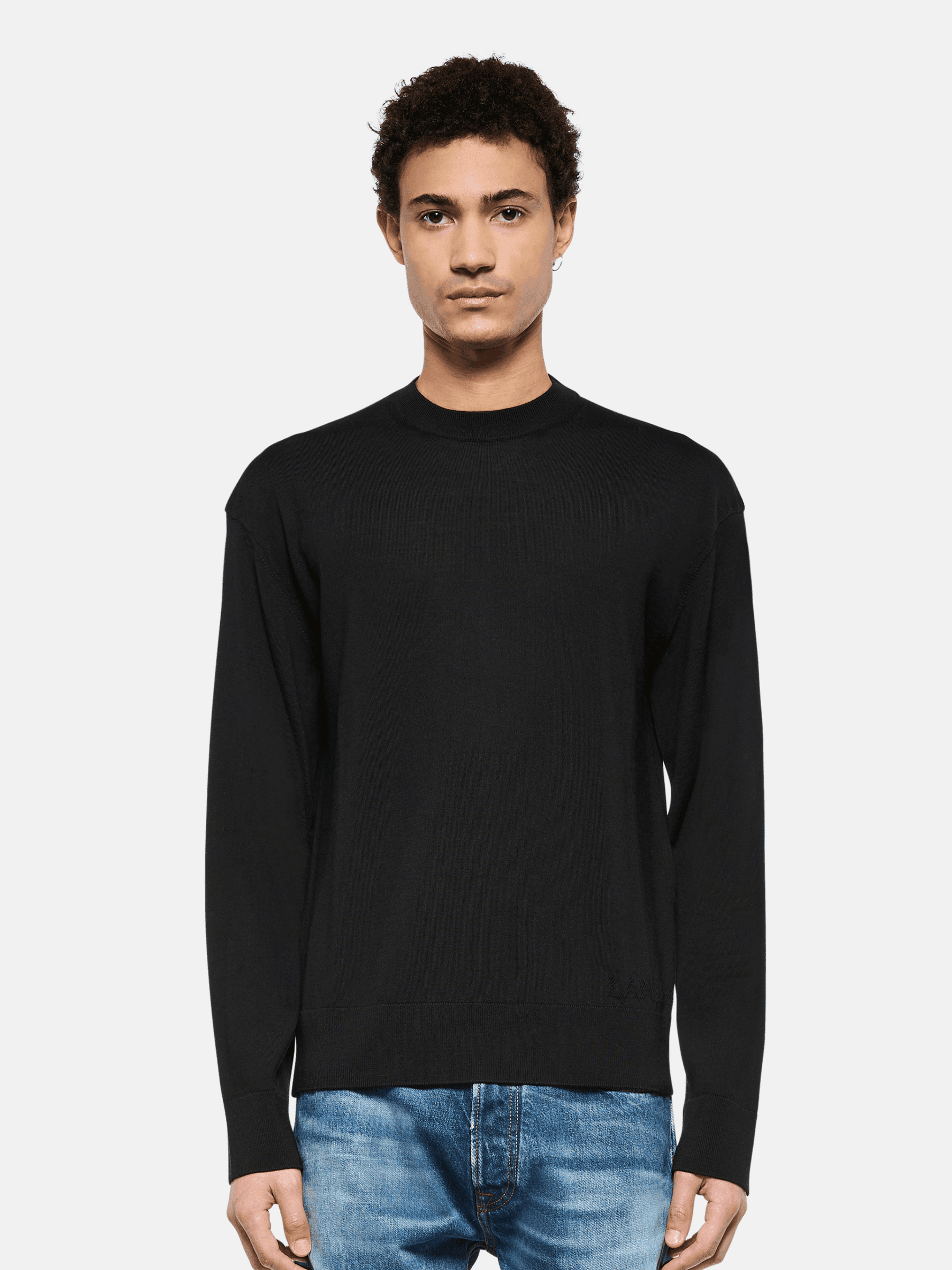 LANEUS  MAGLIA GIROCOLLO IN LANA E CASHMERE - 2